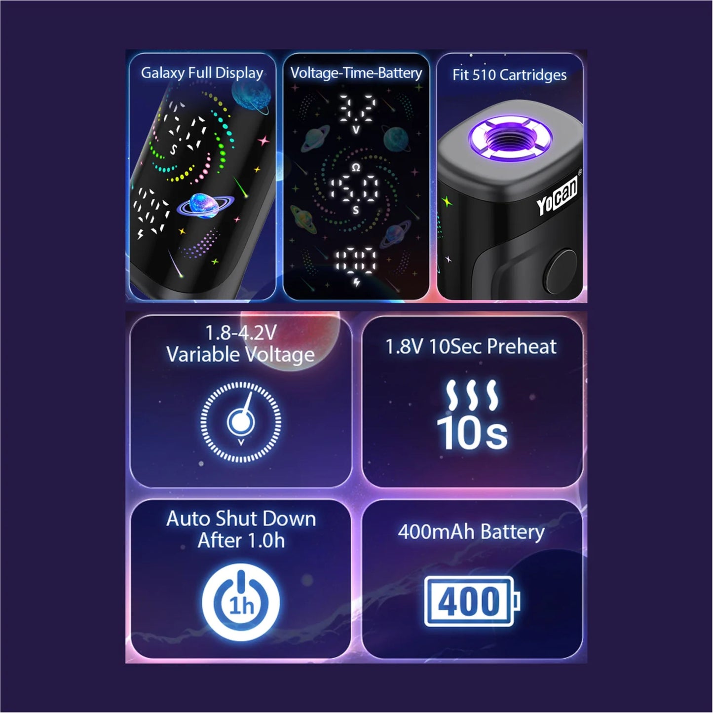 YOCAN | KODO STAR / 510 CARTRIDGE