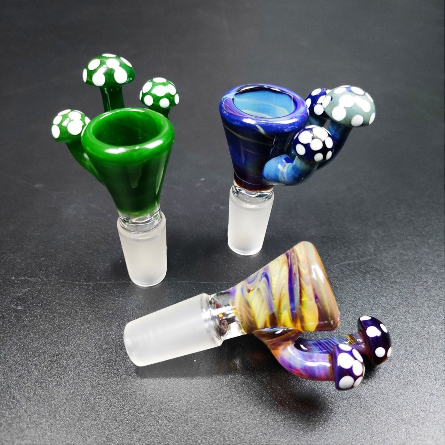 GLASS BOWL | MINI MUSHROOM BOWL 14MM