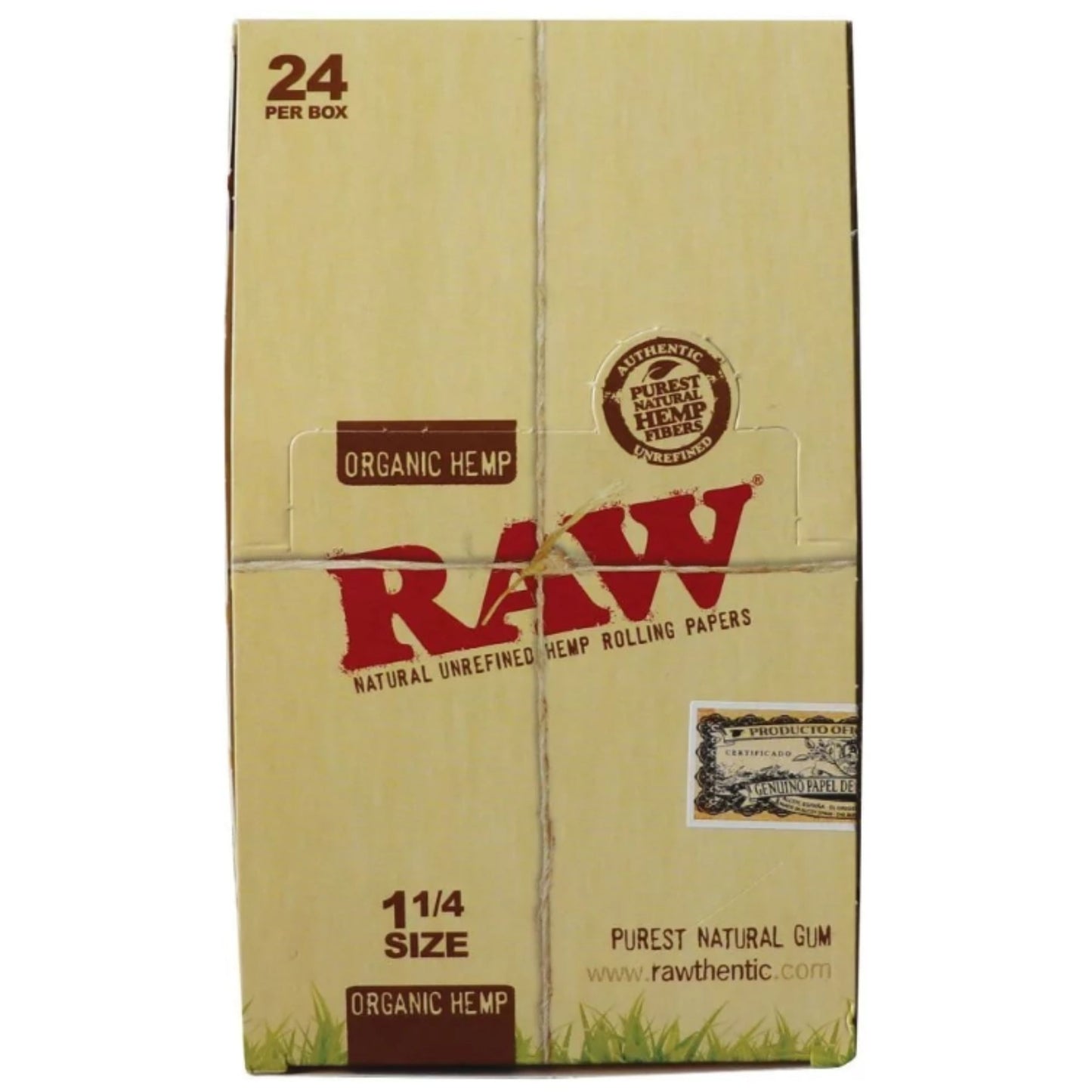 ROLLING PAPER | RAW ORGANIC HEMP ROLLING PAPER 1 ¼"