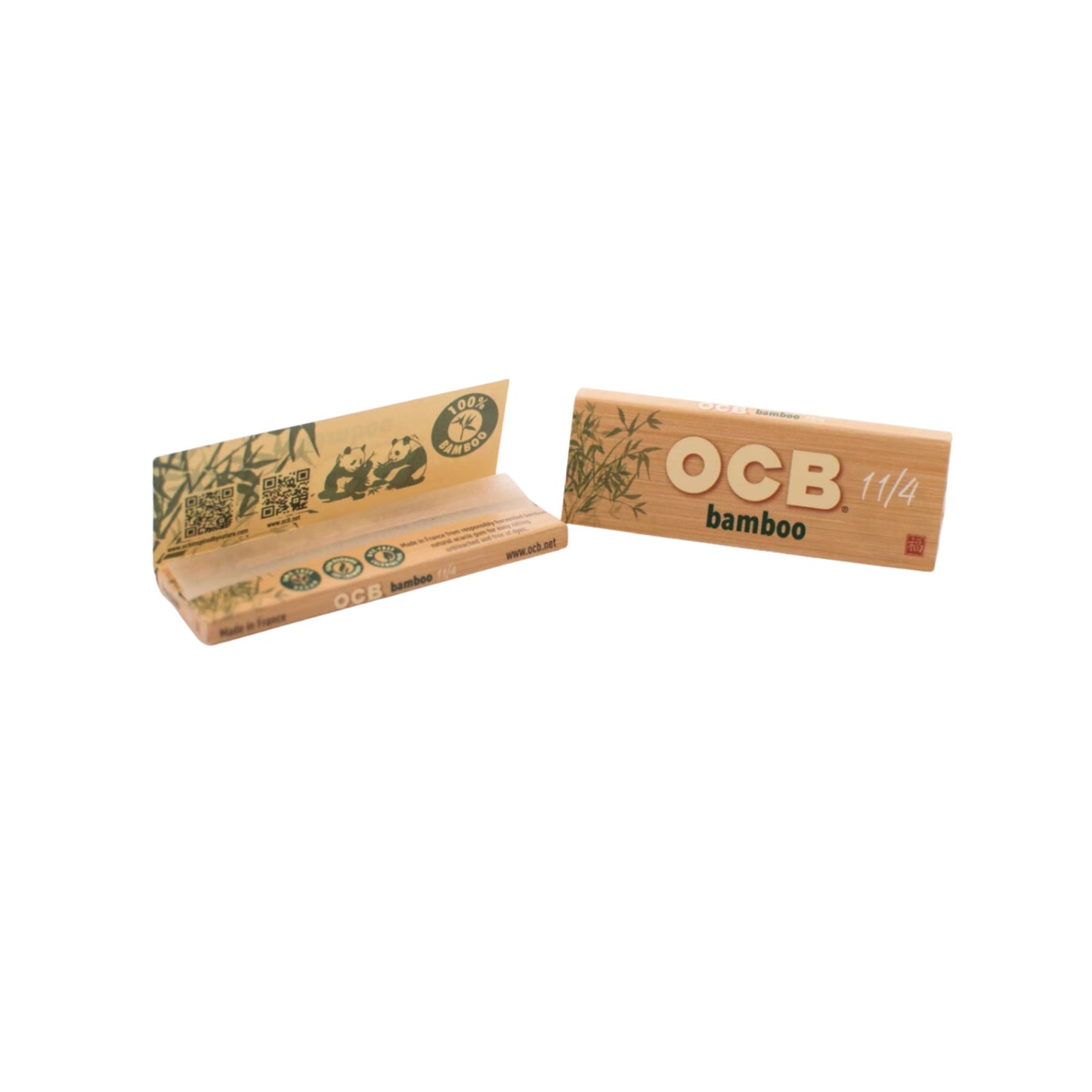 ROLLING PAPER | OCB BAMBOO 1 1/4 INCH ROLLING PAPER