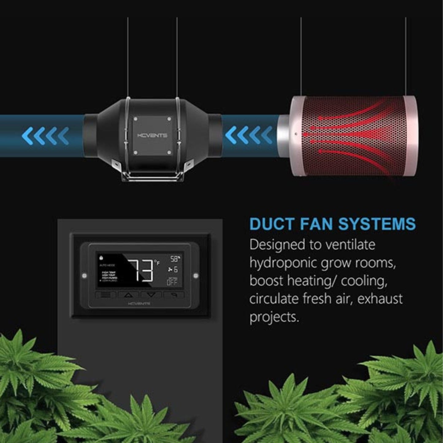 GROWING TOOLS | VTRONIC CK 150MM - 6 INCH : BLACK