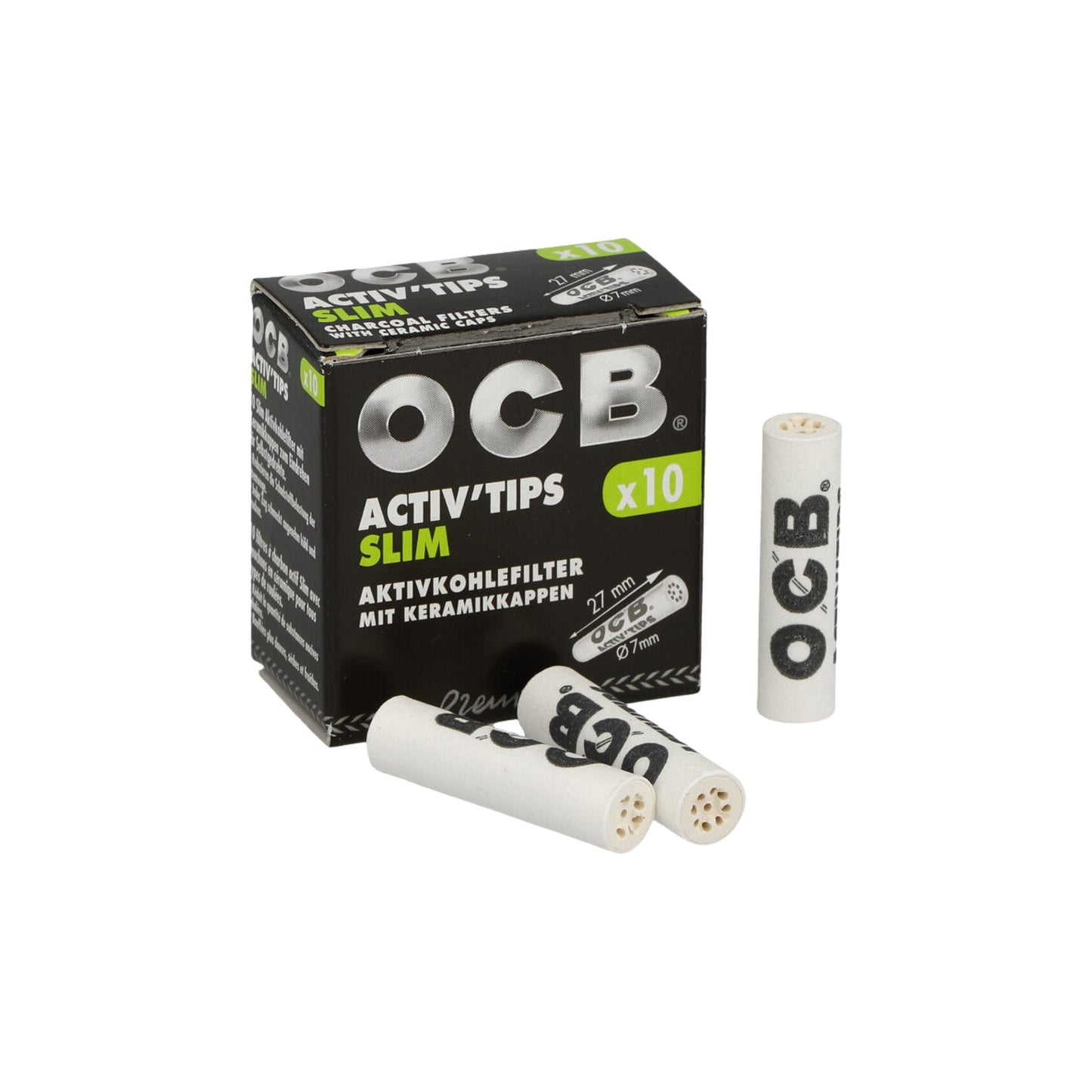 ROLLING PAPER | OCB PREMIUM ACTIV TIPS SLIM