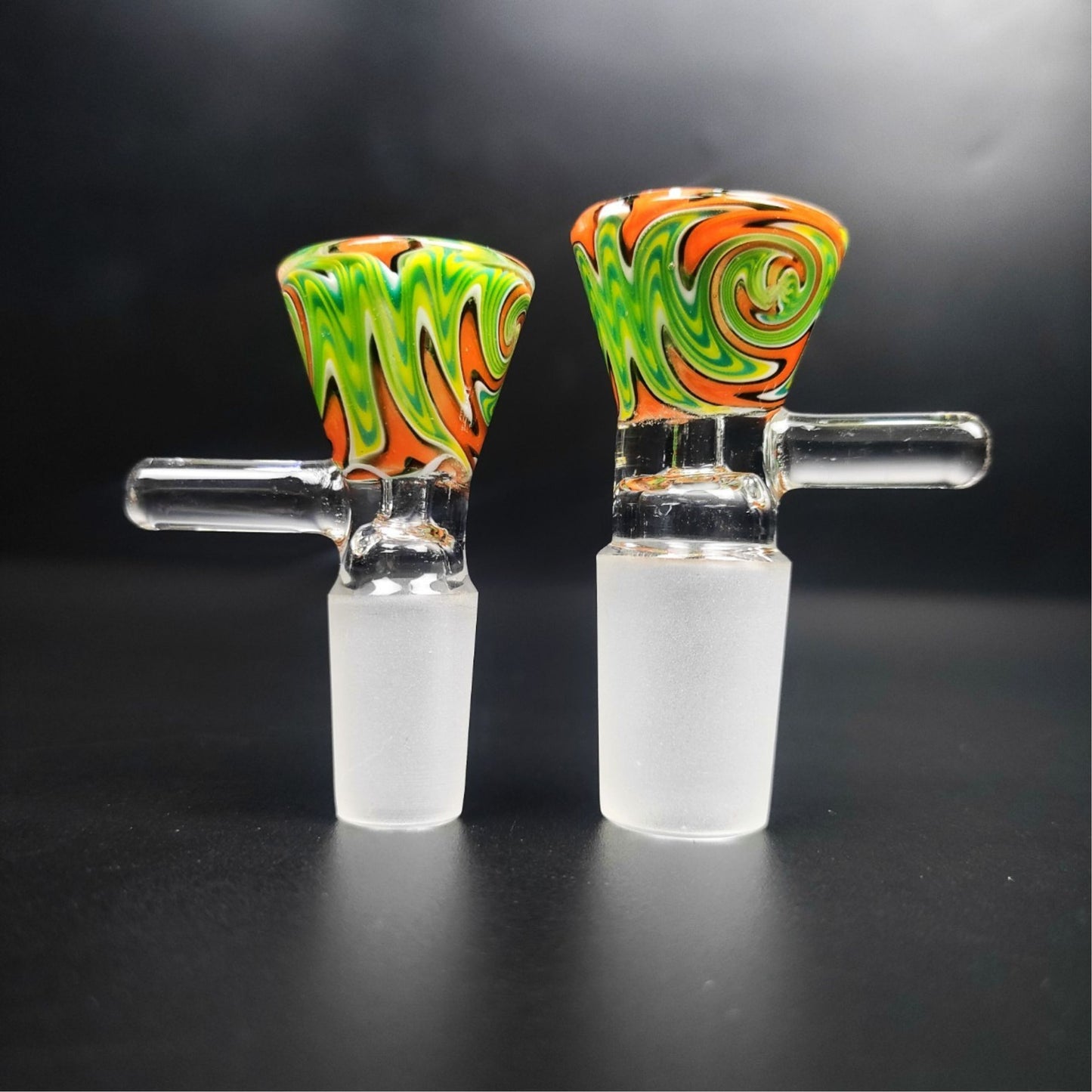 GLASS BOWL | DAZED BOWL WITH HANDLE BAR 14 & 18MM