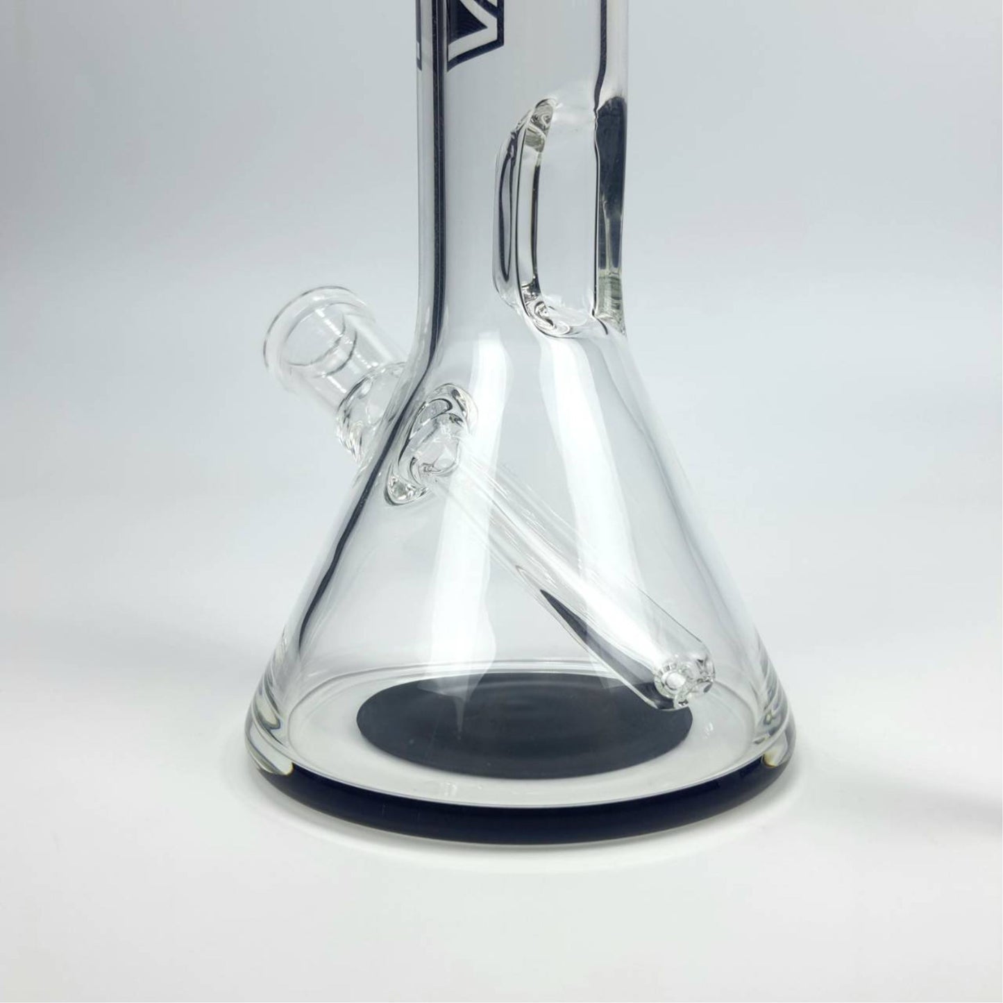 Glass Bong | GRAV BEAKER MINI NI BLACK 8 INCH