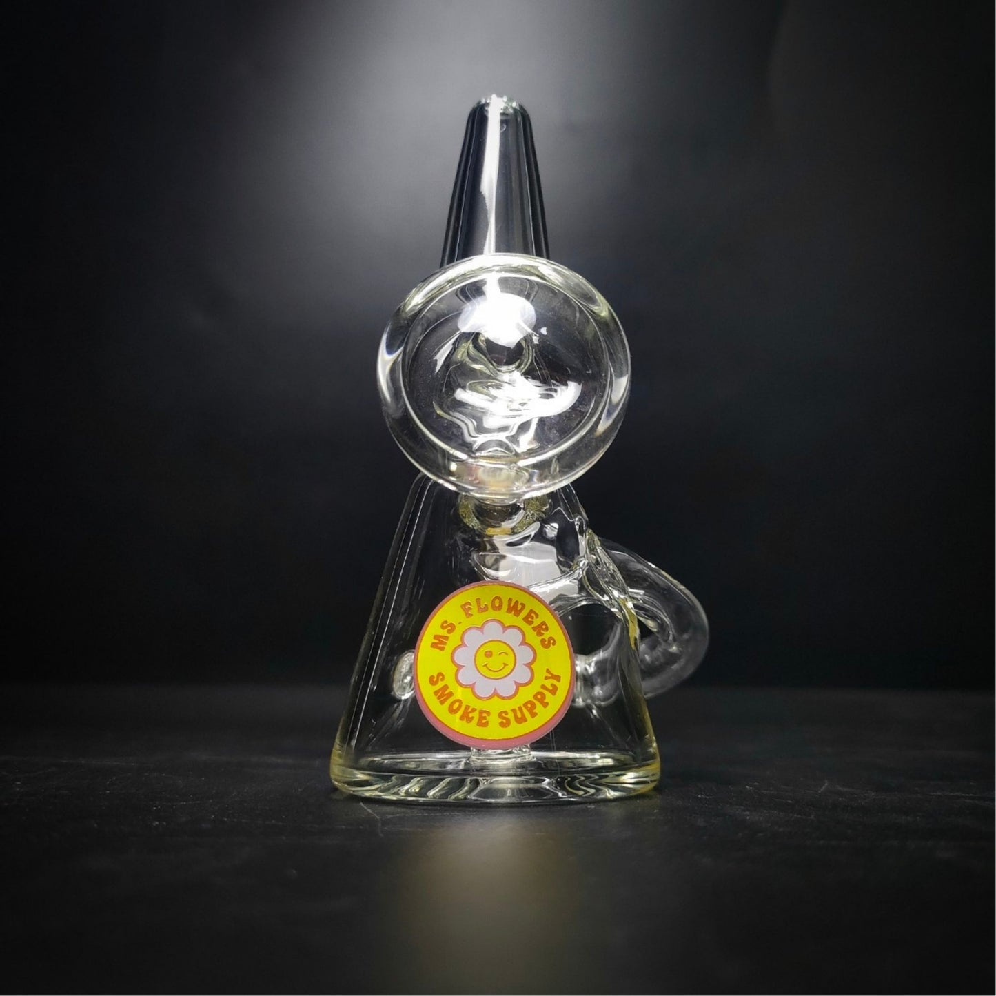 GLASS BONG | MS.FLOWERS MINI CONE CYCLER 5.7 INCH