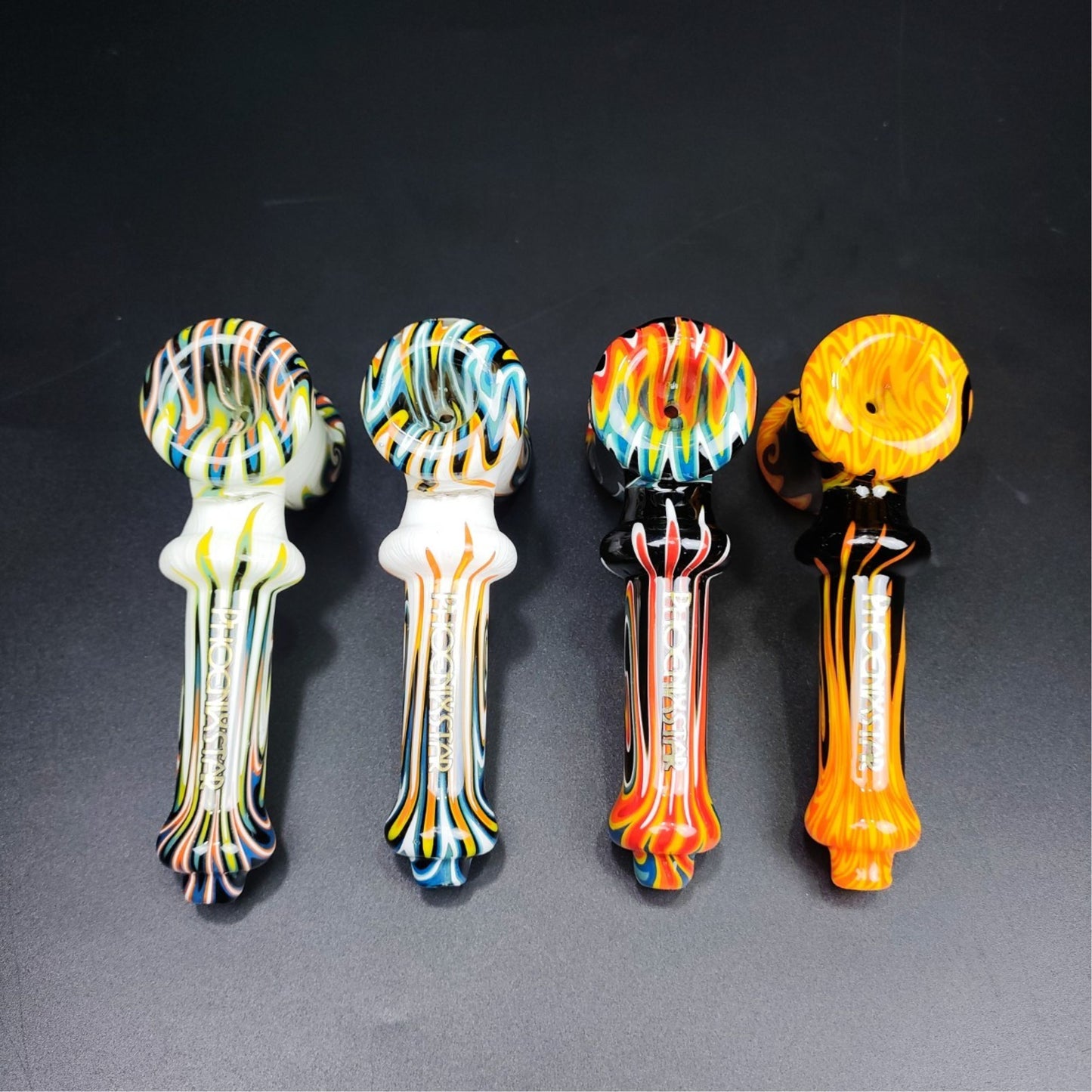 Glass Bong | Dazed Haze Bubbler 5.2" Length with America North Star Glass Rod