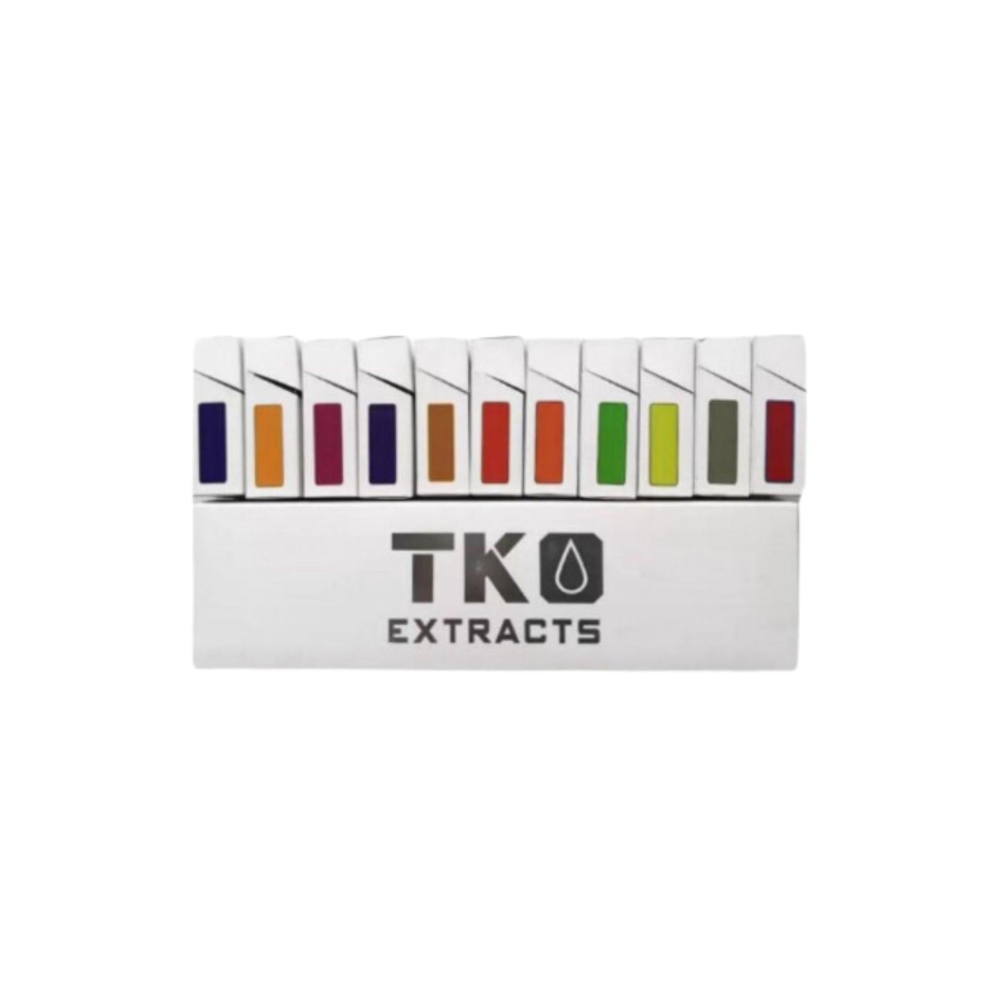 EMPTY CARTRIDGE | TKO WHITE 0.8ML (5 PIECES / SET)