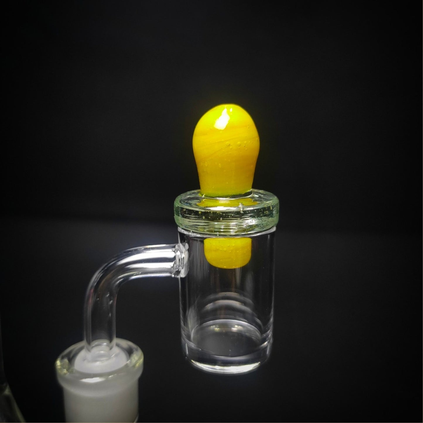 CARB CAP | PINBALL QUARTZ CAP 12.5 MM INNER DIAMETER 26.5 MM WIDEST DIAMETER