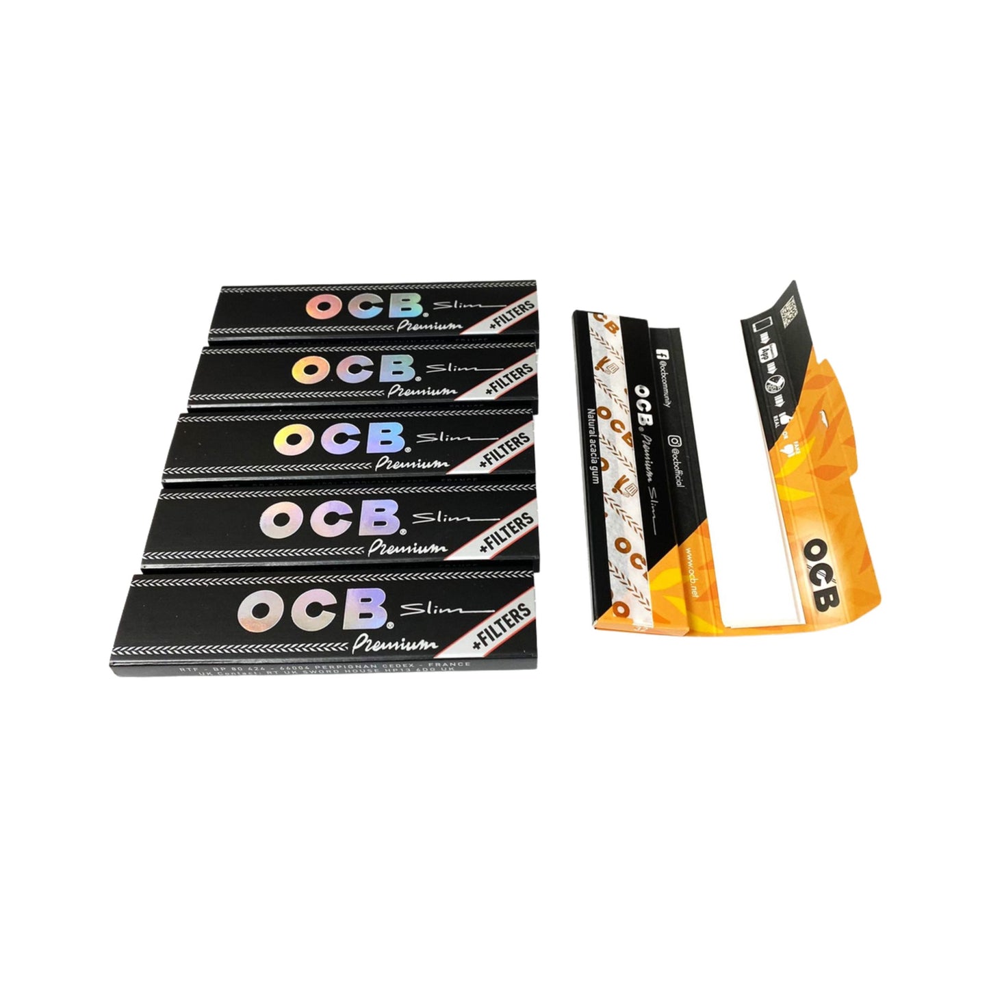 ROLLING PAPER | OCB PREMIUM KINGSIZE WITH FILTER ROLLING PAPER