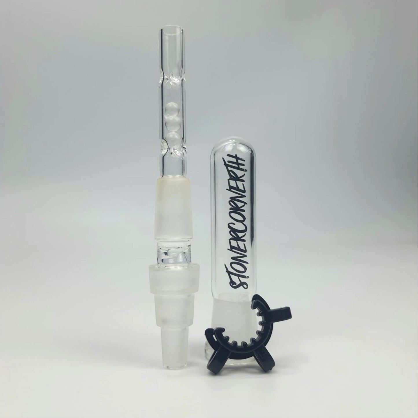 GLASS BOWL | STONERCORNERTH UNIVERSAL TASTY VAPE BOWL 10 - 14 - 18MM WITH CLIP