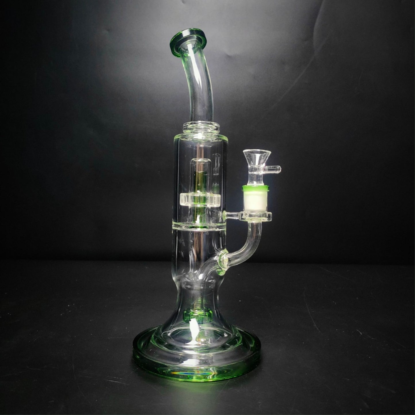 Glass Bong | EMPTY SCIENTIST STRAIGHT 12 INCH WITH DOUBLE MATRIX PERC