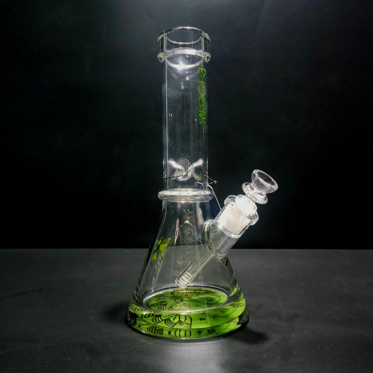 Glass Bong | PHOENIX THICKEN JOINT AND EXTRA HEAVY BASE BEAKER 12 INCH