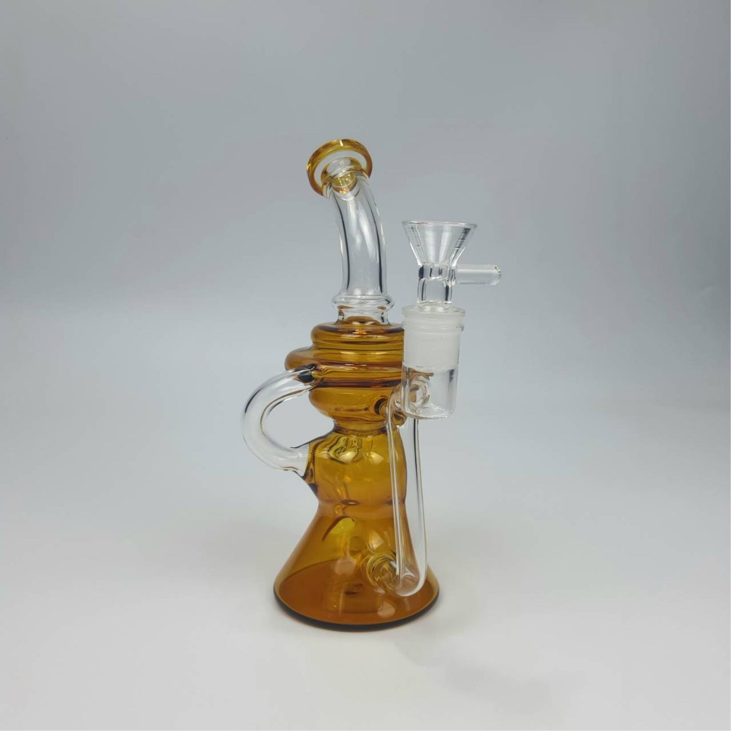GLASS BONG | THE MAGICIAN RECYCLER RIG 8 INCH WITH INLINE PERC