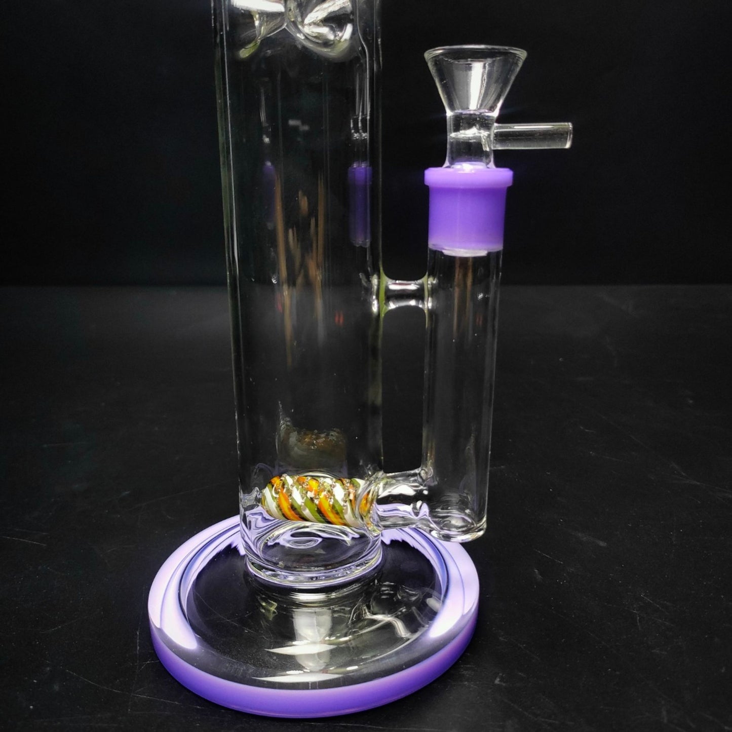 GLASS BONG | MS.FLOWERS WIGWAG STRAIGHT TUBE 14 INCH