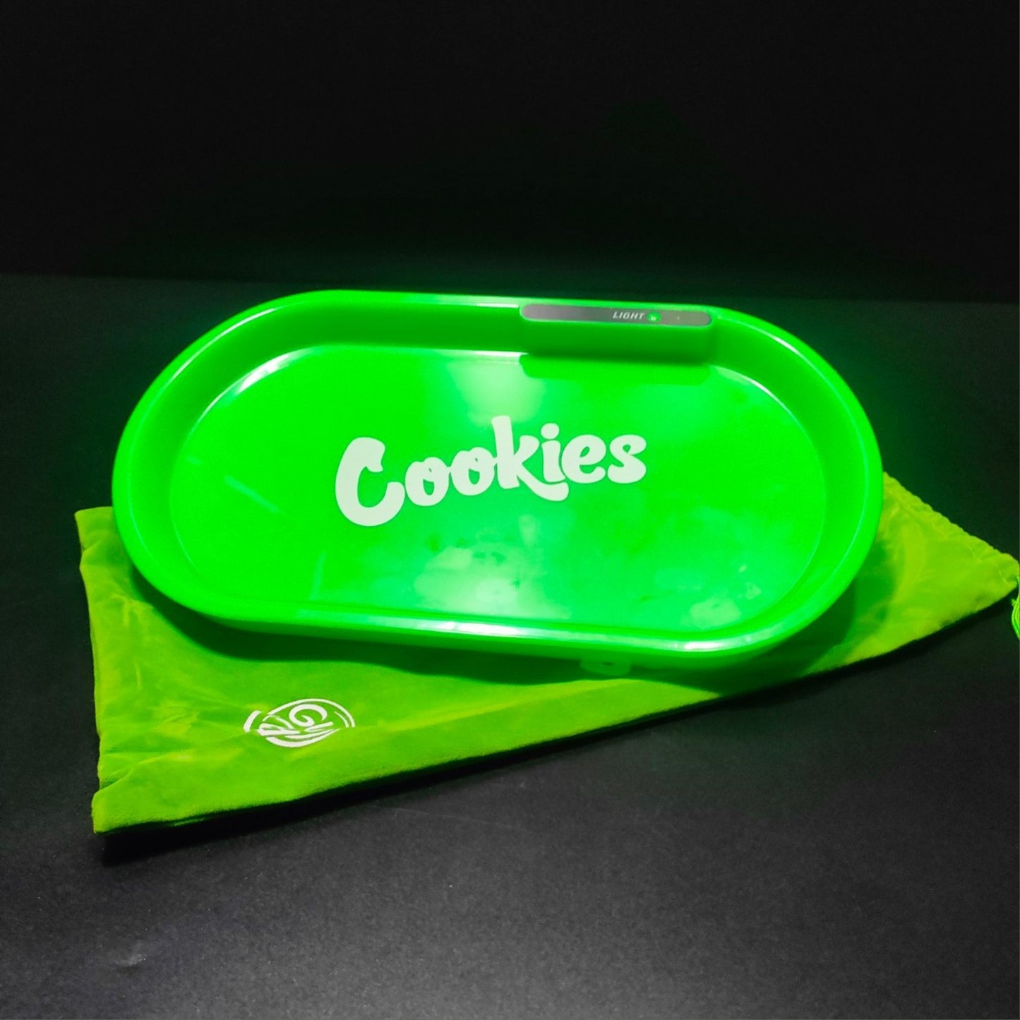 TRAY | LED COOKIES RECHARGEABLE TRAY GLOW IN THE DARK PARTY TRAY