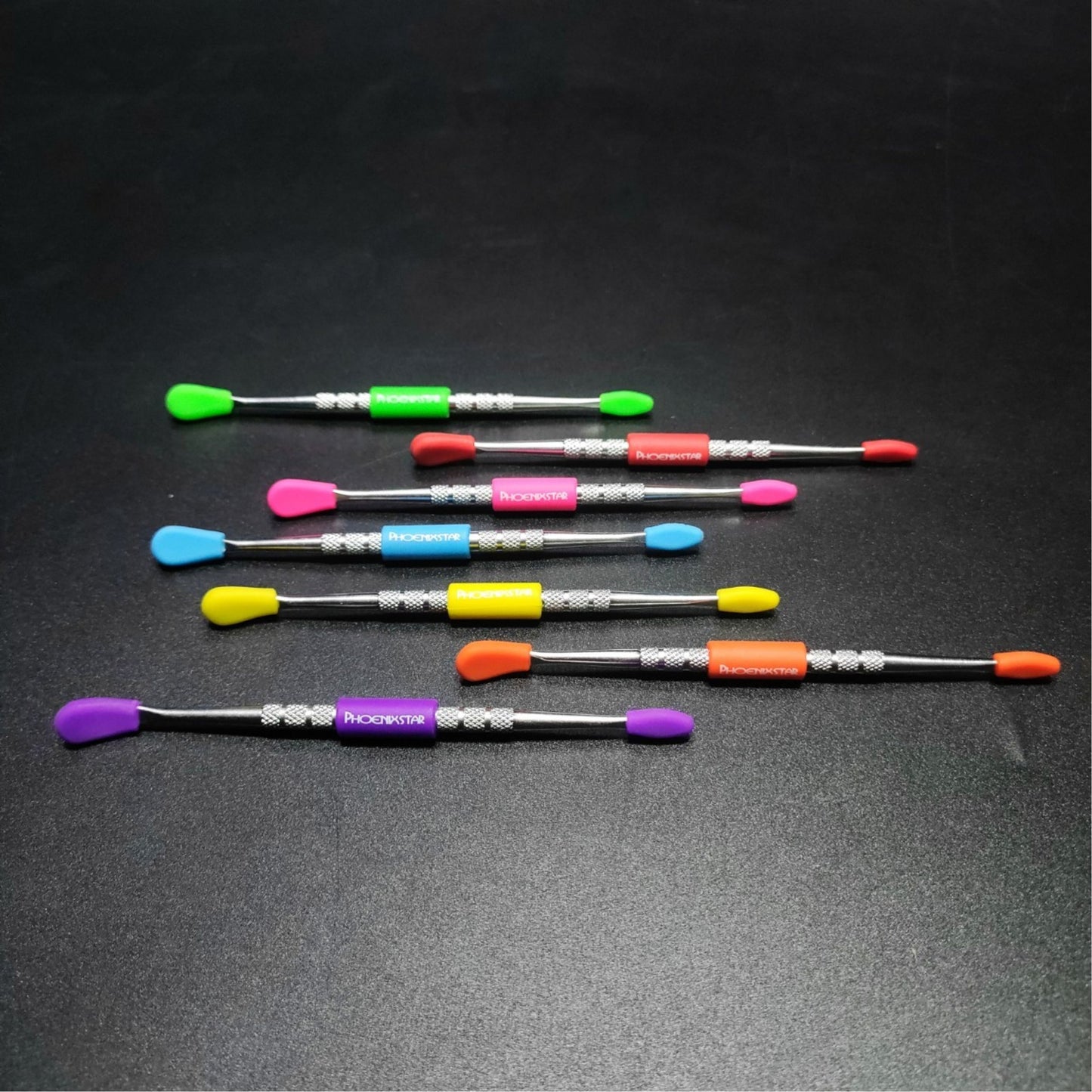 DABBER | PHOENIX METAL DABBER WITH SILICONE TIPS 4.8 INCH