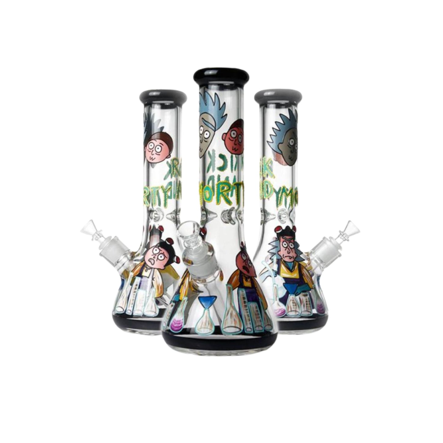 Glass Bong | 3D RICK AND MORTY 12.5 INCH #8