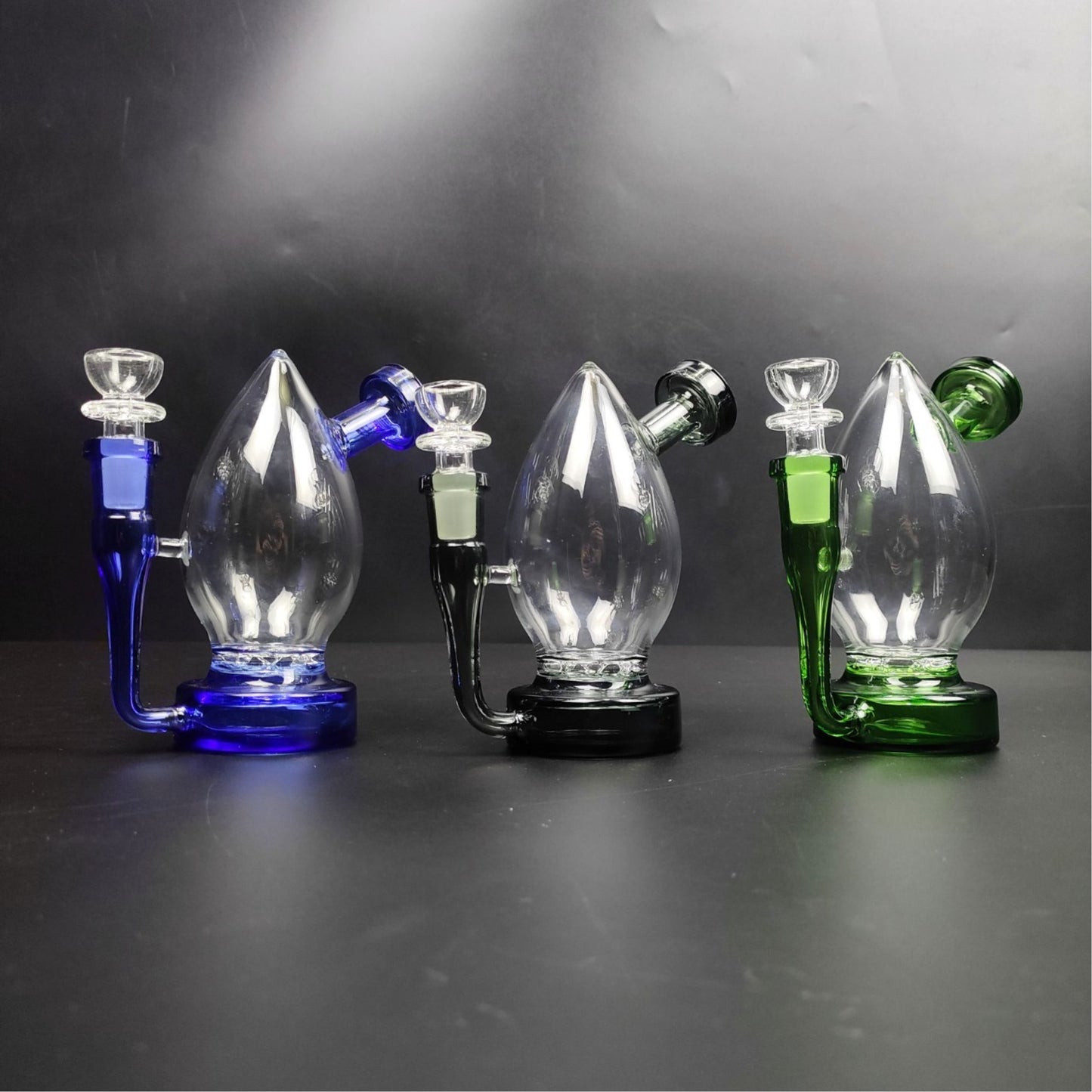 Glass Bong | PHOENIX DROPLET OIL RIG 6 INCH WITH TURBINE PERCOLATOR