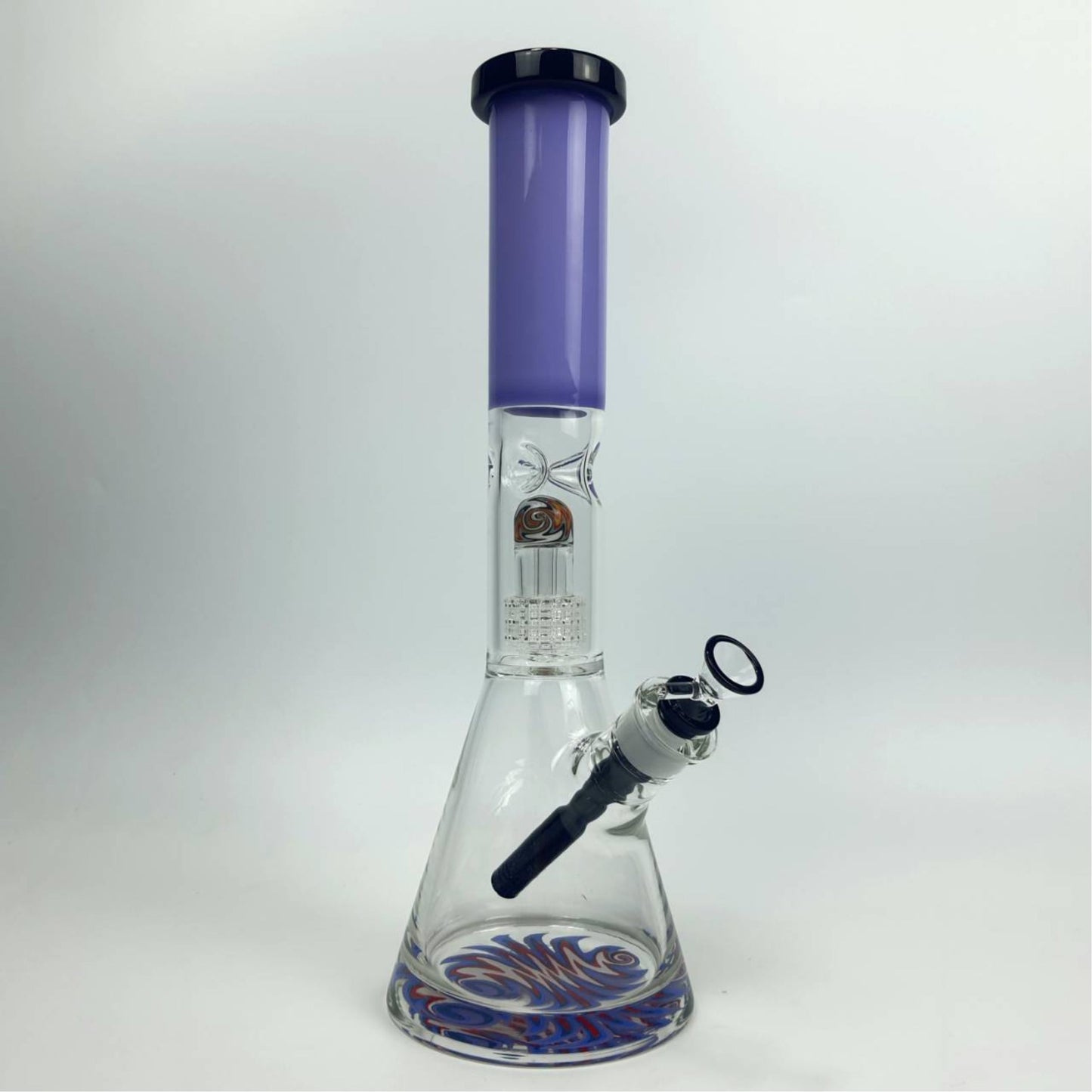 Glass Bong | DAZED WIGWAG BEAKER 16 INCH 9MM WITH PERCOLATOR