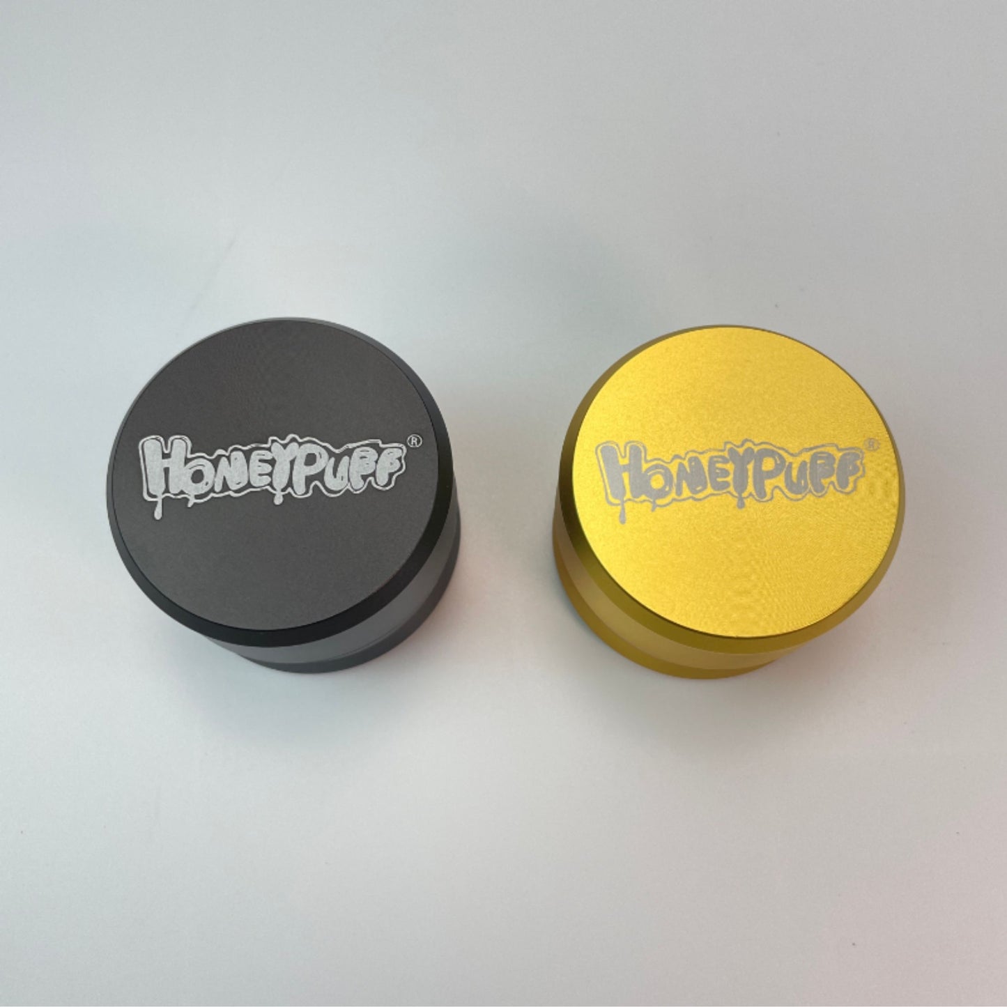 GRINDER | HONEYPUFF SMOOTH EDGE ALUMINUM 4 LAYERS