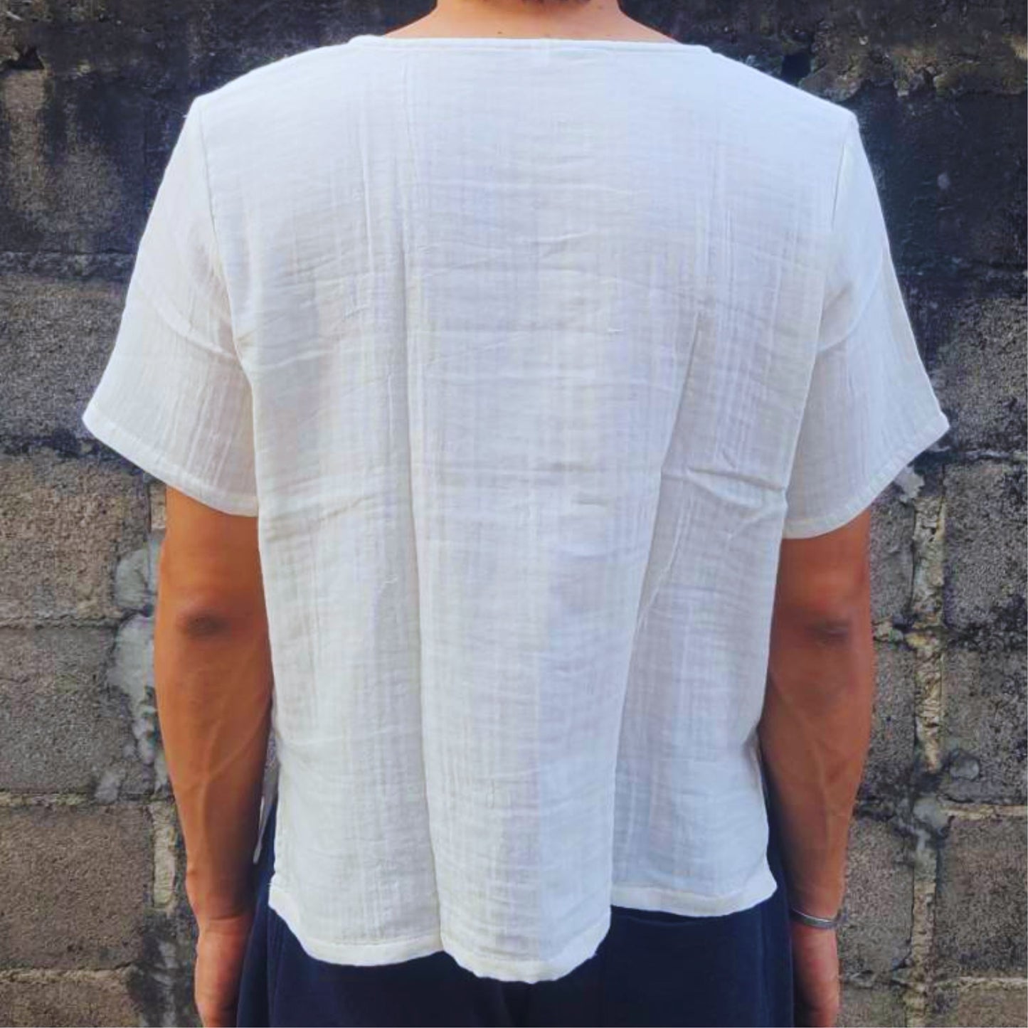 RAK MAE รักแม่ | COMFY COTTON CLASSIC SHIRT - WHITE