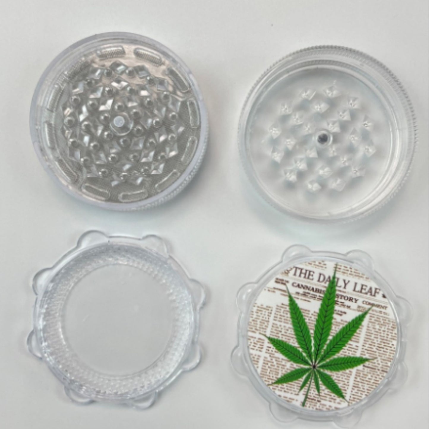 GRINDER | ACRYLIC RANDOM GRINDER 4 LAYERS 60 MM | BOX (12 PCS/BOX)