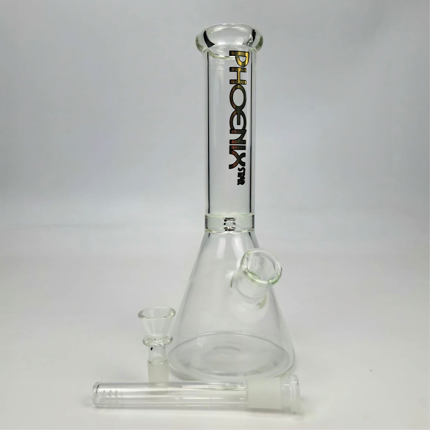 GLASS BONG | PHOENIX STAR CLASSIC BEAKER 10 INCH 5MM THICKNESS