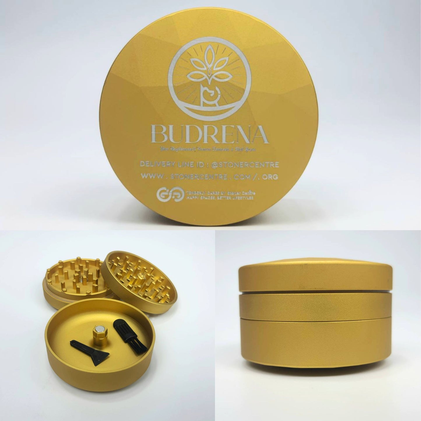 GRINDER | BUDRENA GRINDER 3 LAYERS 70 MM
