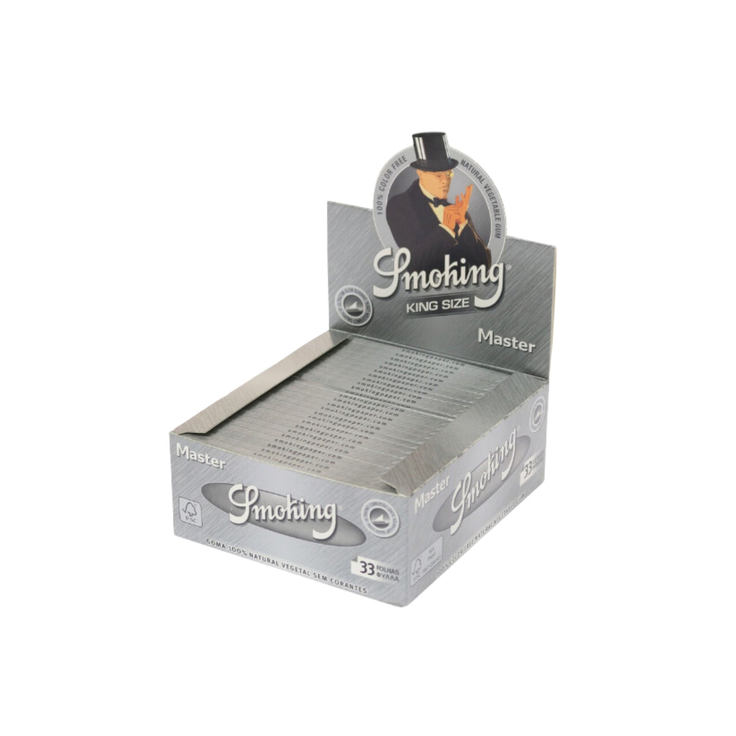 ROLLING PAPER | SMOKING SILVER KINGSIZE ROLLING PAPER