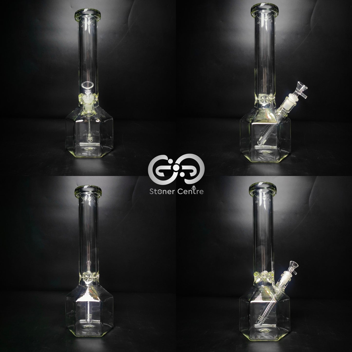 Glass Bong | HEXAGON BONG 14 INCH