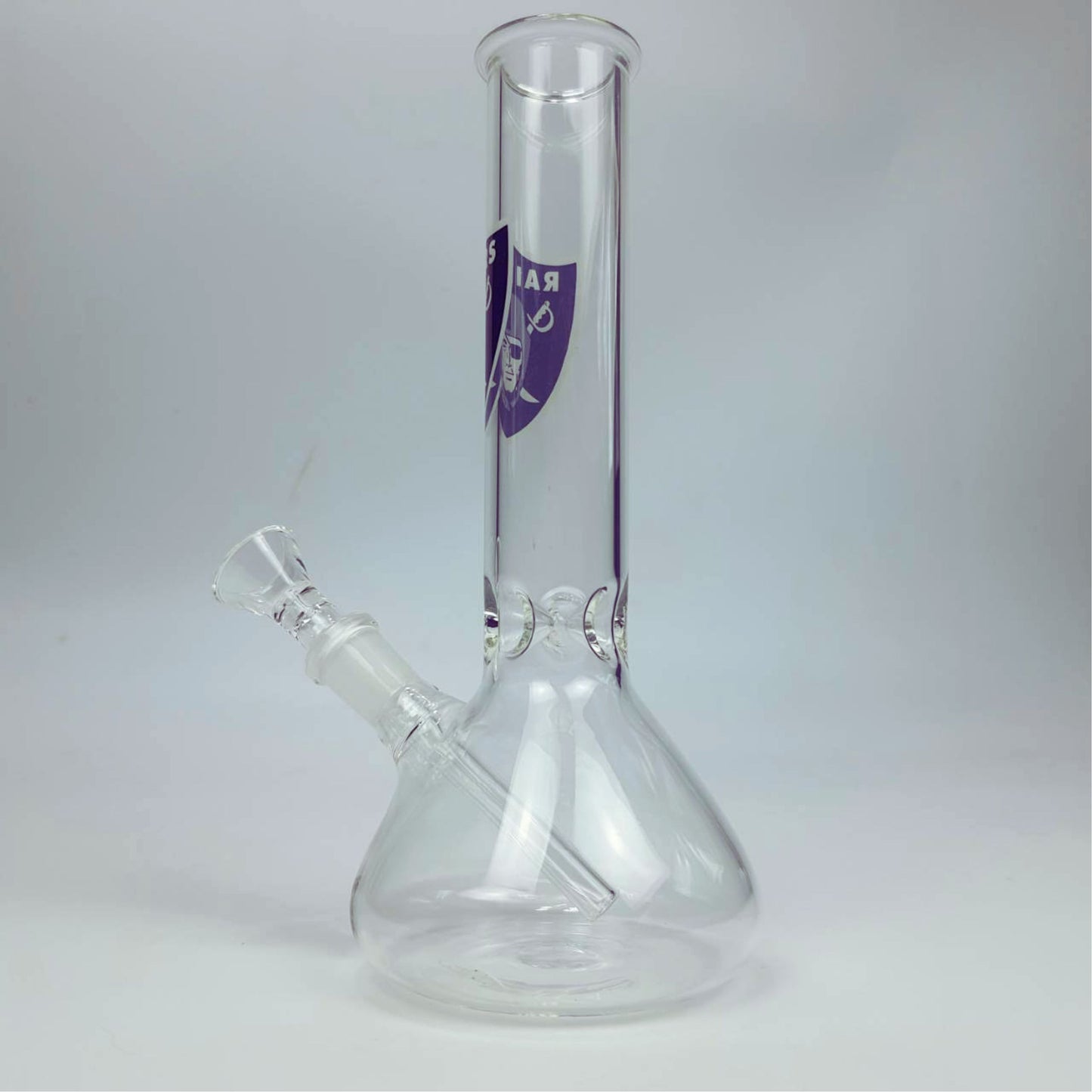 GLASS BONG | RAIDERS BEAKER GLASS BONG 8 INCH 4MM THICKNESS