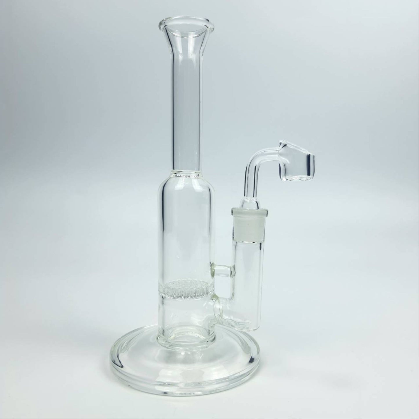 Glass Bong | EMPTY SERIES SCIENTIST MINI WITH QUARTZ BANGER BOWL 9 INCH