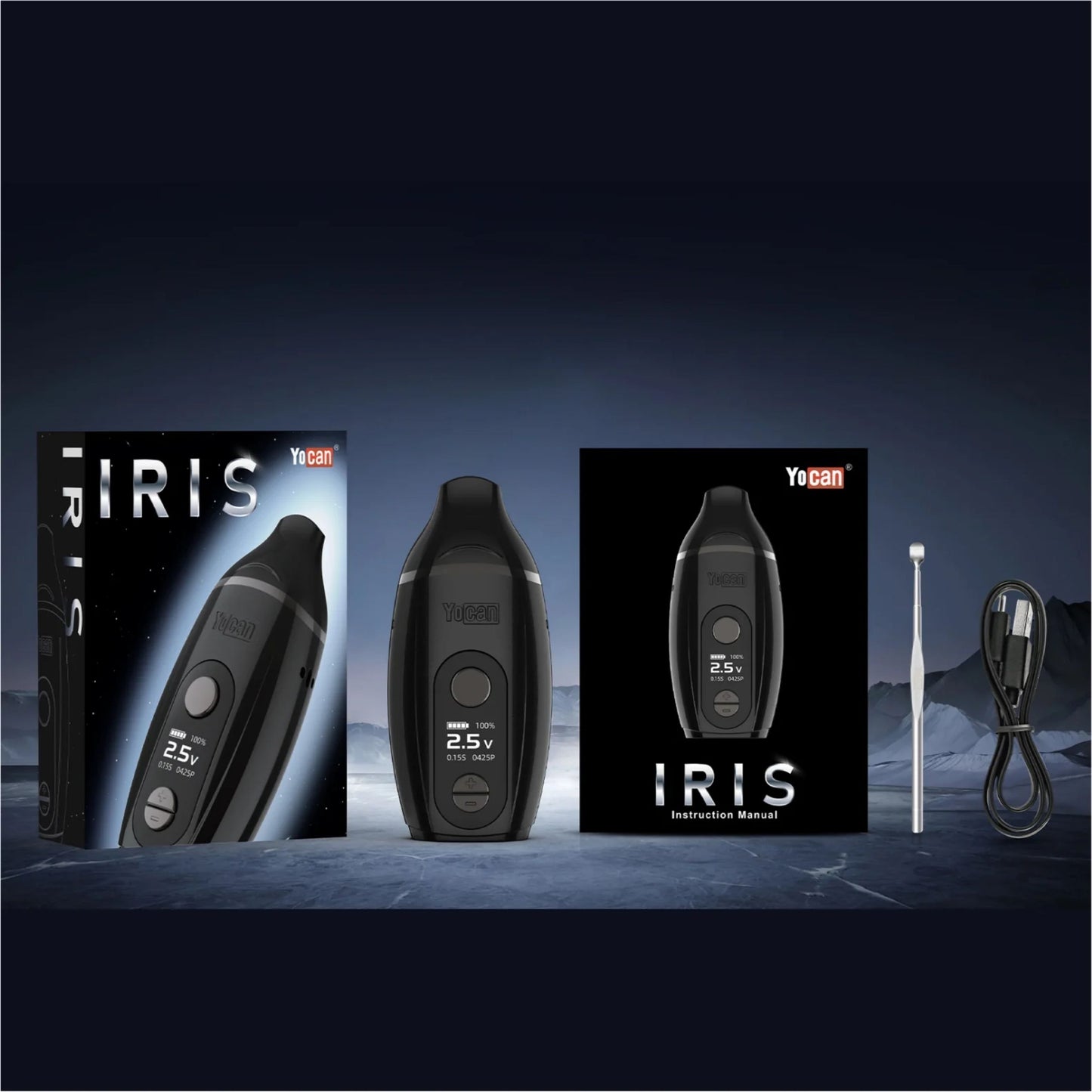 YOCAN | IRIS WAX VAPORIZER / WAX CONCENTRATE