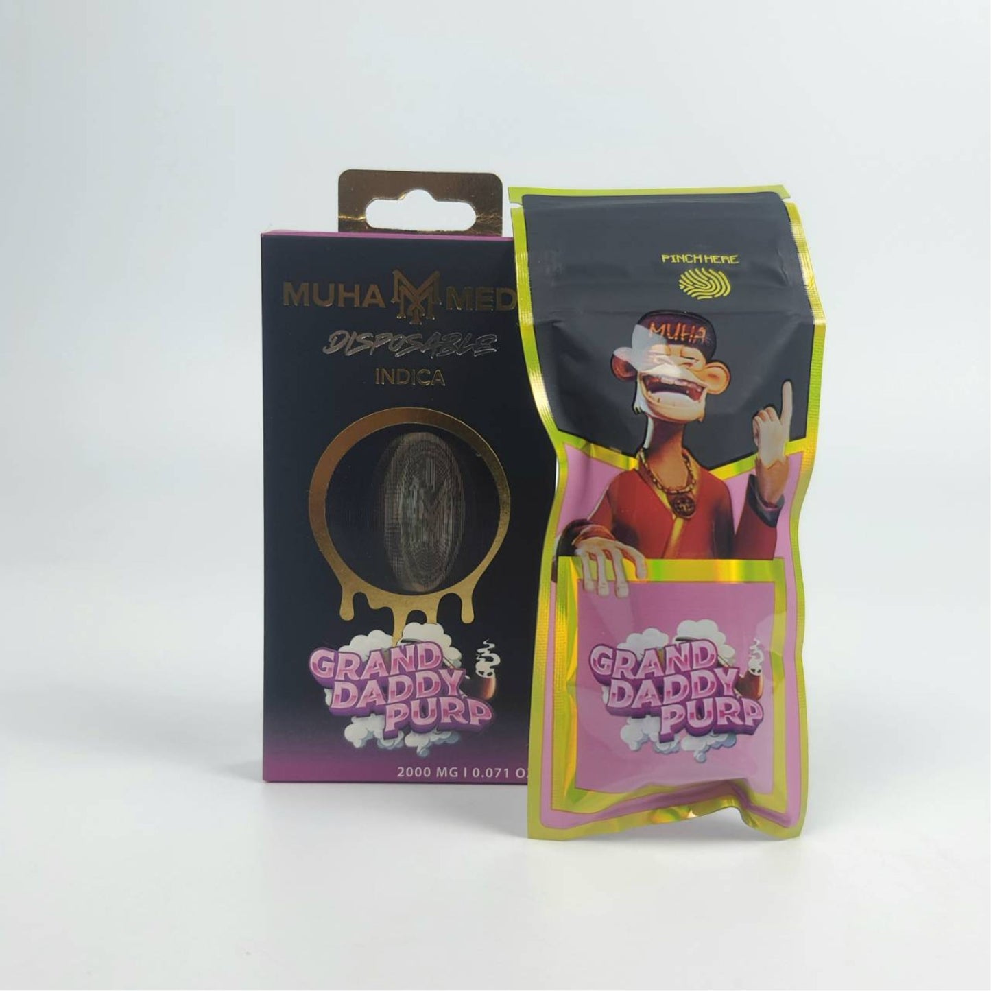 MUHA MEDS 2.0ML | GRAND DADDY PURP : INDICA