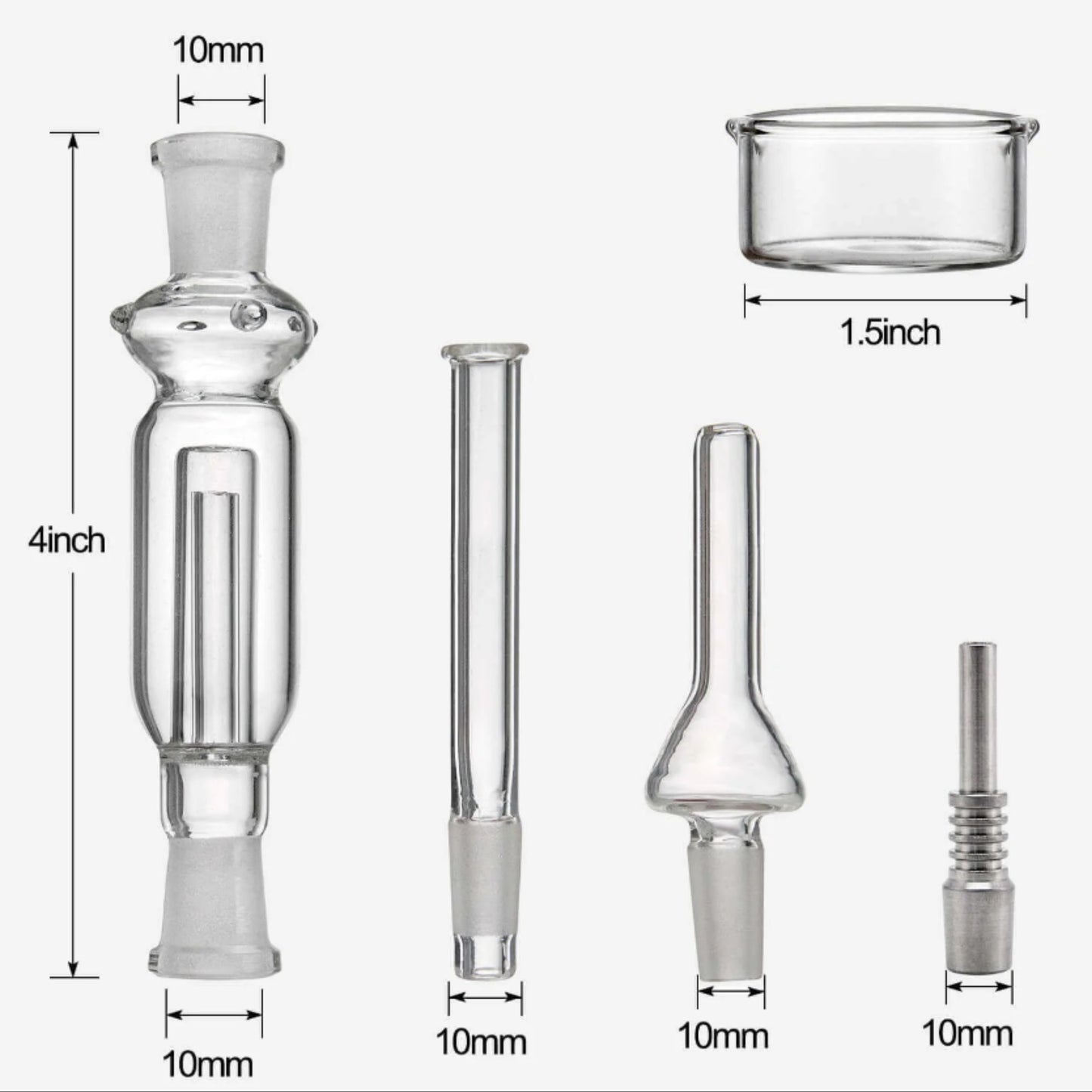 NECTAR COLLECTOR | MICRO NC NECTAR COLLECTOR KIT - 10 MM