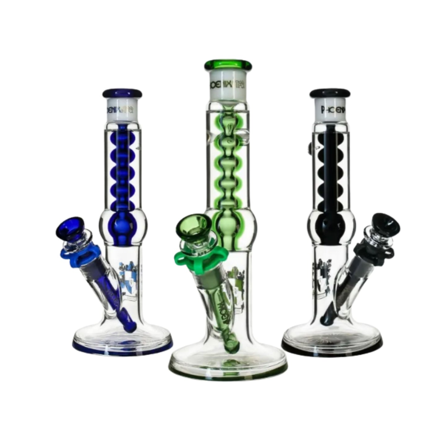 GLASS BONG | PHOENIX STR 10 INCH CONDENSER DESIGN WITH GLYCERIN 5MM THICKNESS