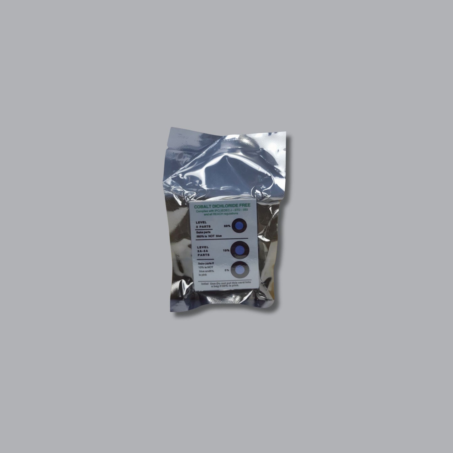 HUMIDITY INDICATOR CARD