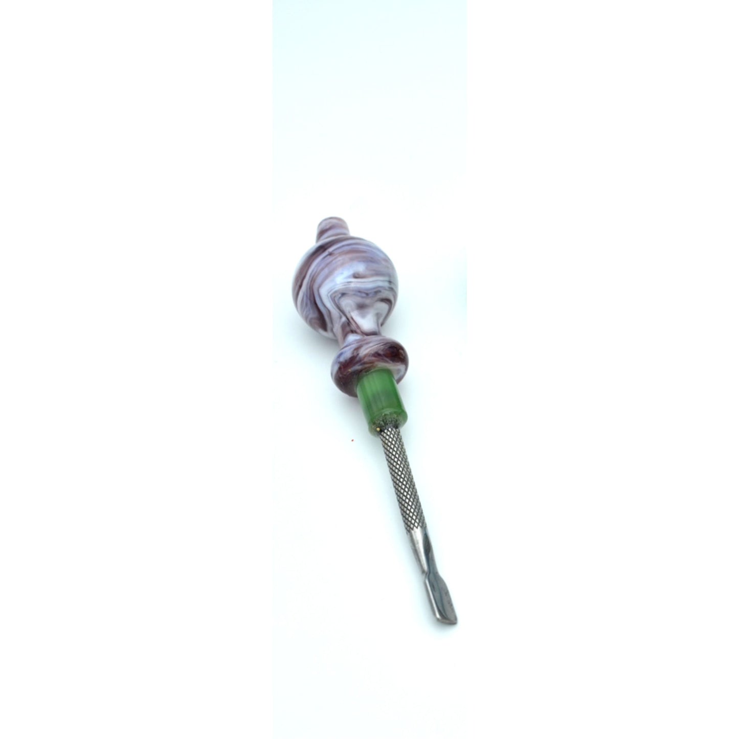 DABBER | METAL DABBER WITH CARB CAP GLASS HOLDER STYLE