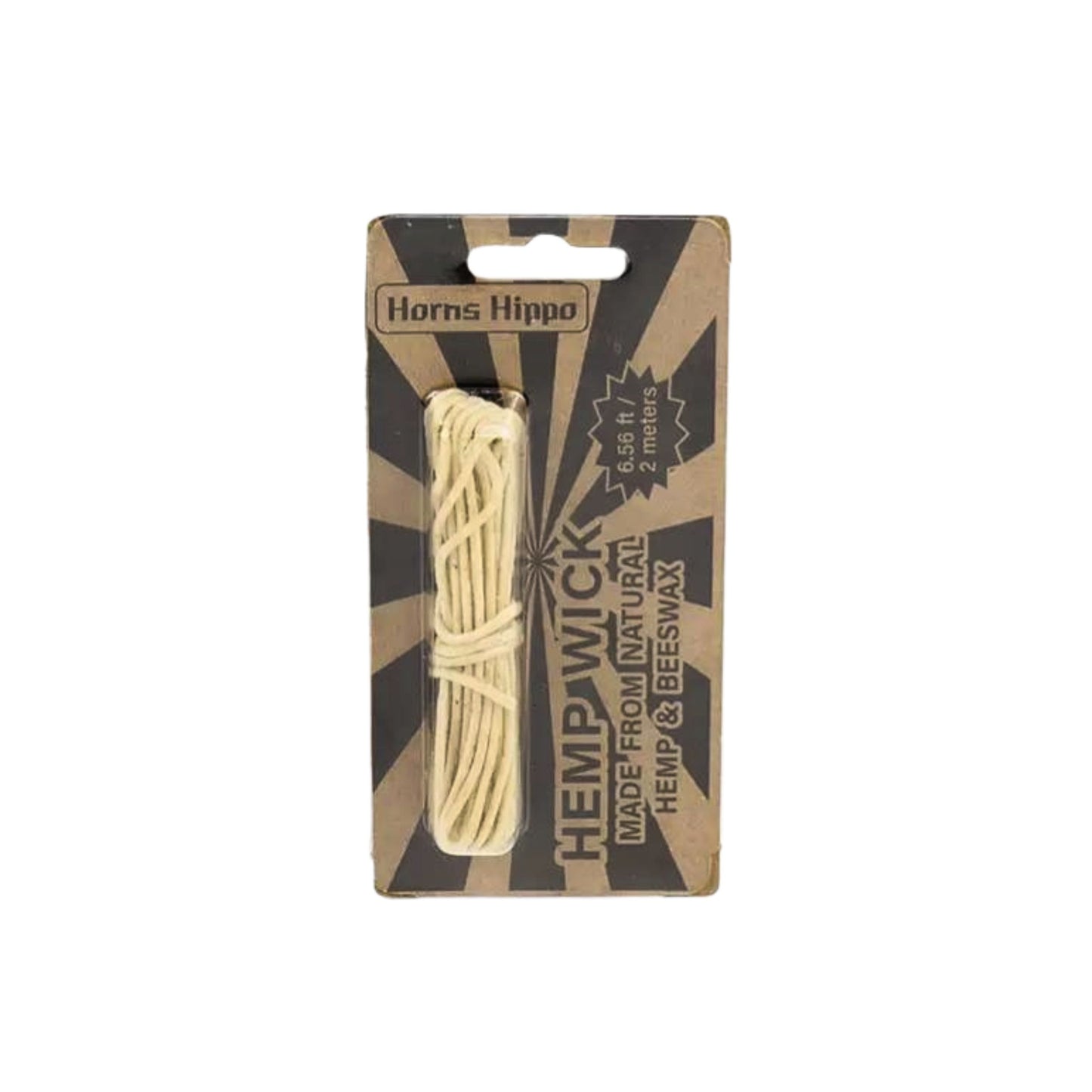 LIGHTER | HORNS HIPPO HEMP WICK  1 SET - 5 PIECES ( LENGTH 10 METERS)