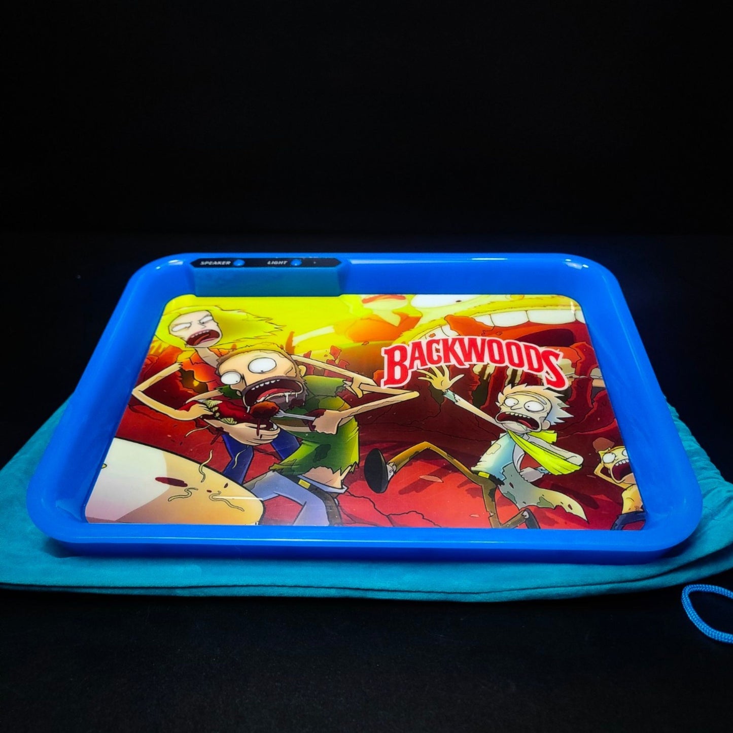 TRAY | LED BACKWOODS MUSIC BLUETOOTH TRAY GLOW IN THE DARK PARTY TRAY