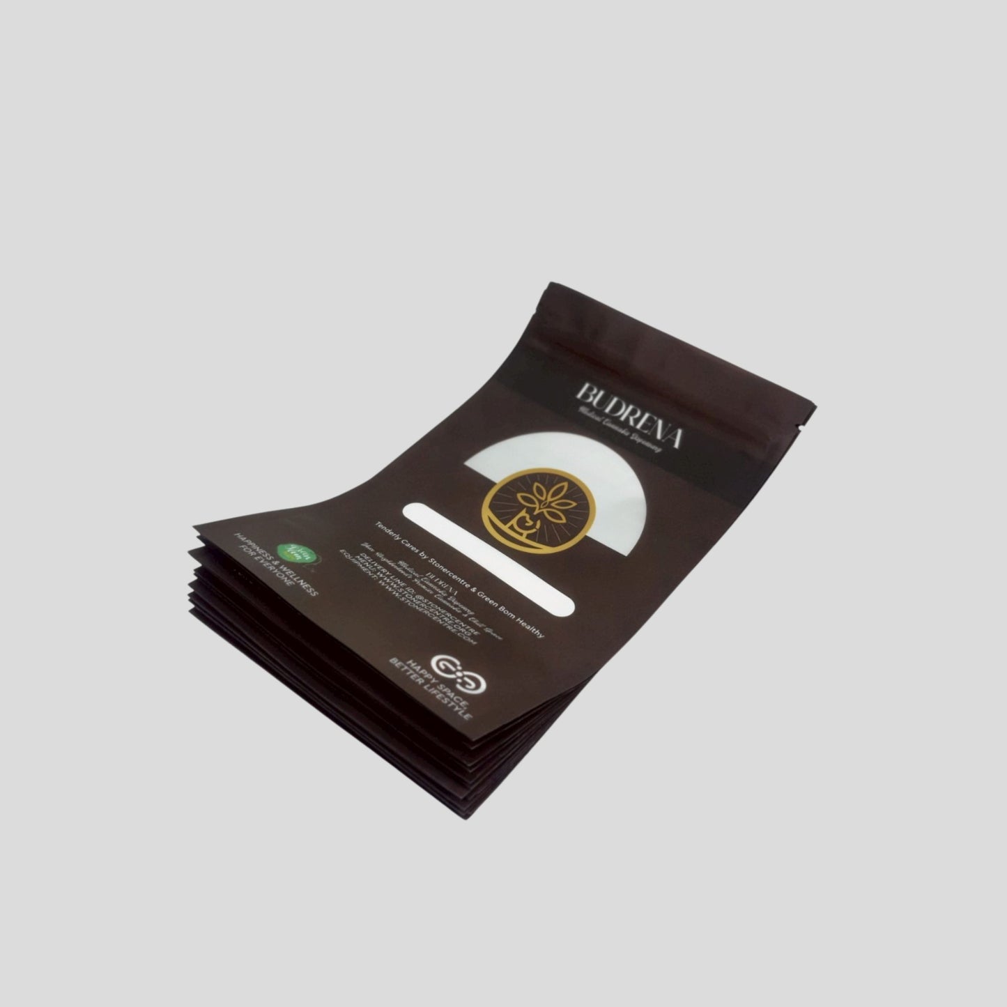 BUDRENA ZIP BAG 150 x 250 + 88mm