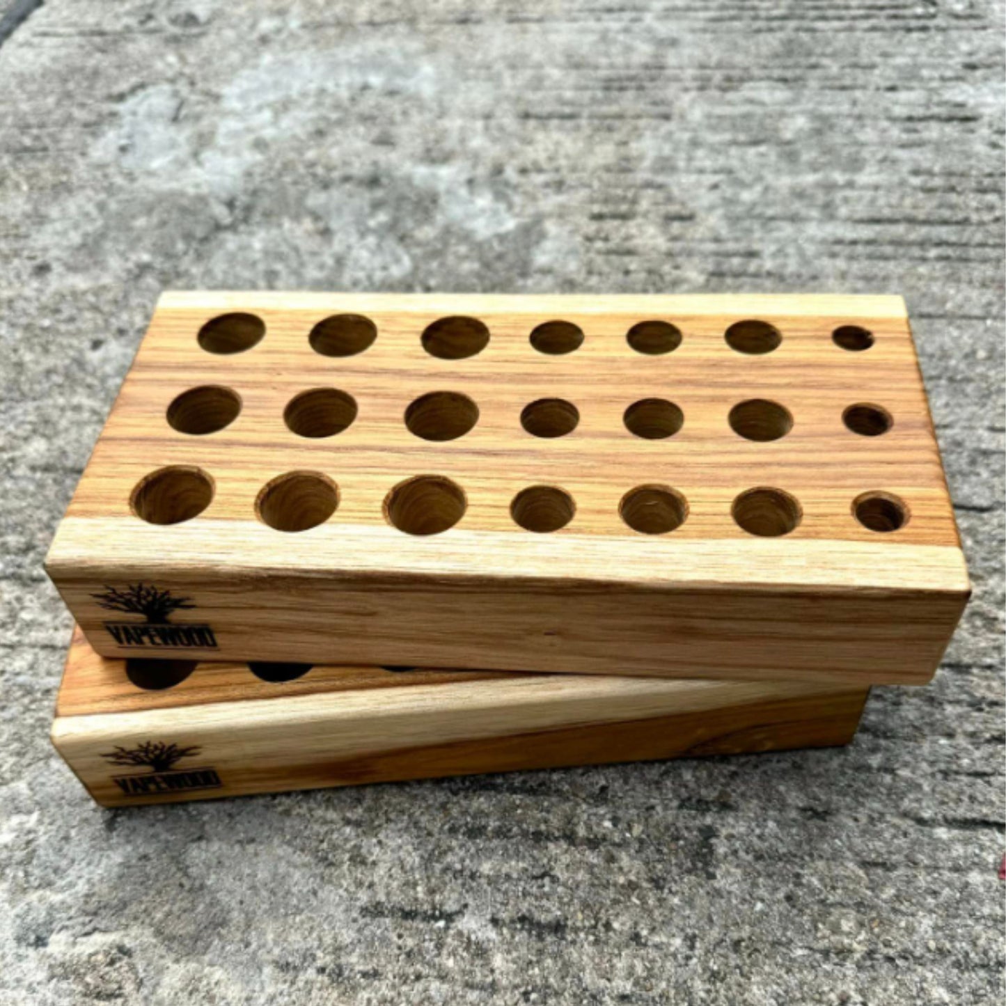 VAPEWOOD | WOODEN STATION (ถาดวางโจ๋ Size : 10x20x3.5cm)