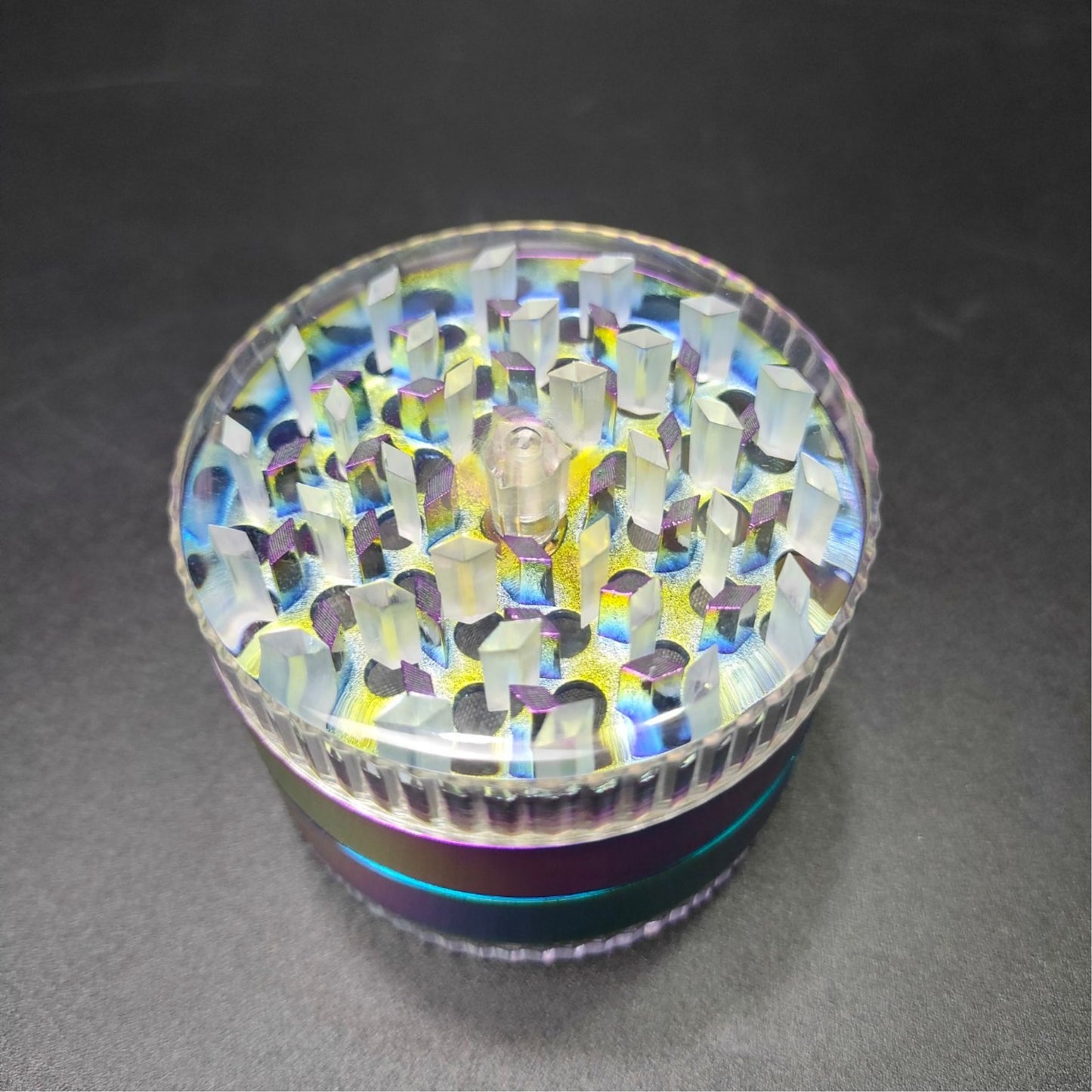 GRINDER | RAINBOW METAL GRINDER 4 LAYERS 60 MM