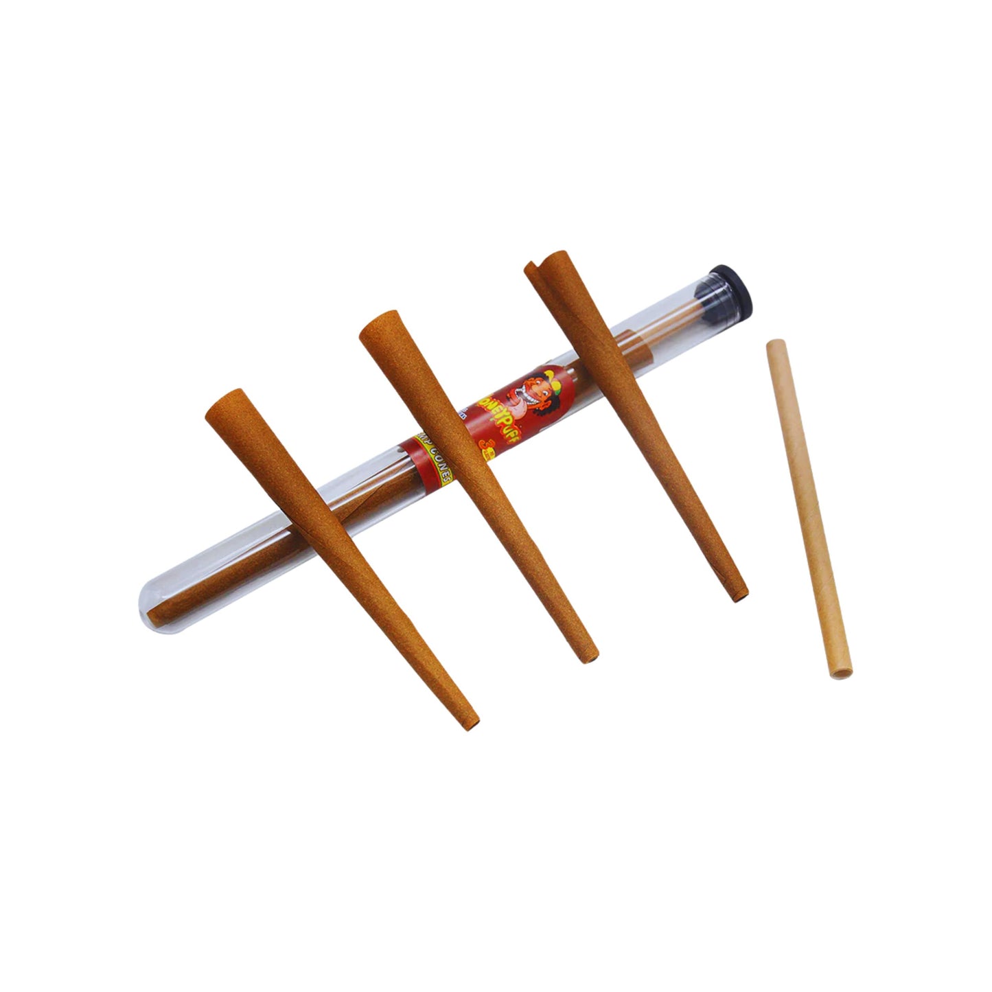 ROLLING PAPER | HONEYPUFF CHOCOLATE HEMP CONES 110MM KINGSIZE