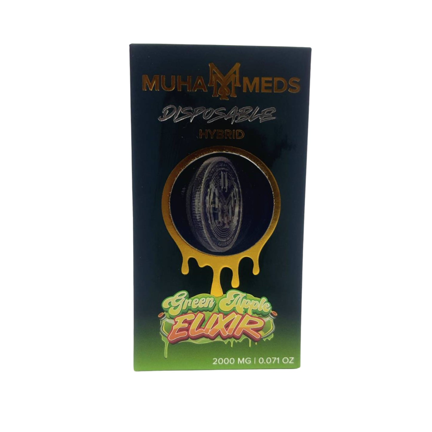 MUHA MEDS 2.0ML | GREEN APPLE ELIXIR : HYBRID