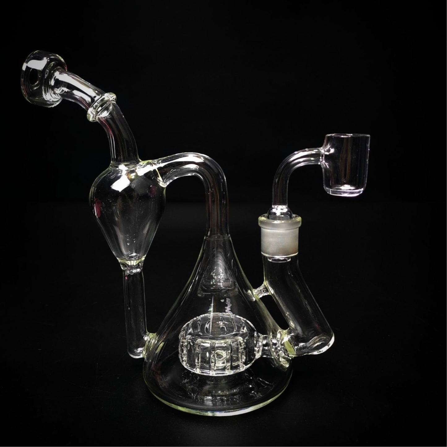 QUARTZ BOWL | THICK BIG CUP QUARTZ BANGER BOWL 14 MM 90 DEGREE