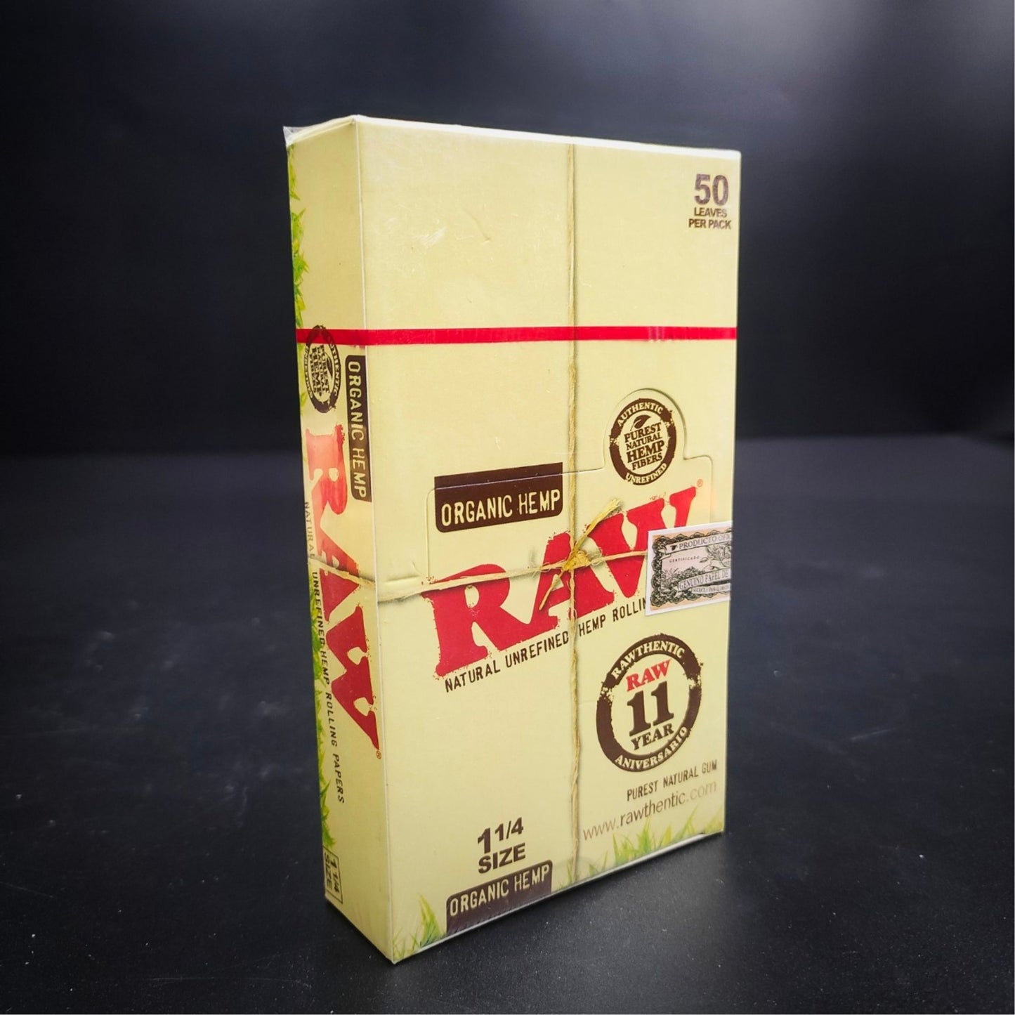 ROLLING PAPER | CHA RAW ORGANIC HEMP ROLLING PAPER 1 ¼"