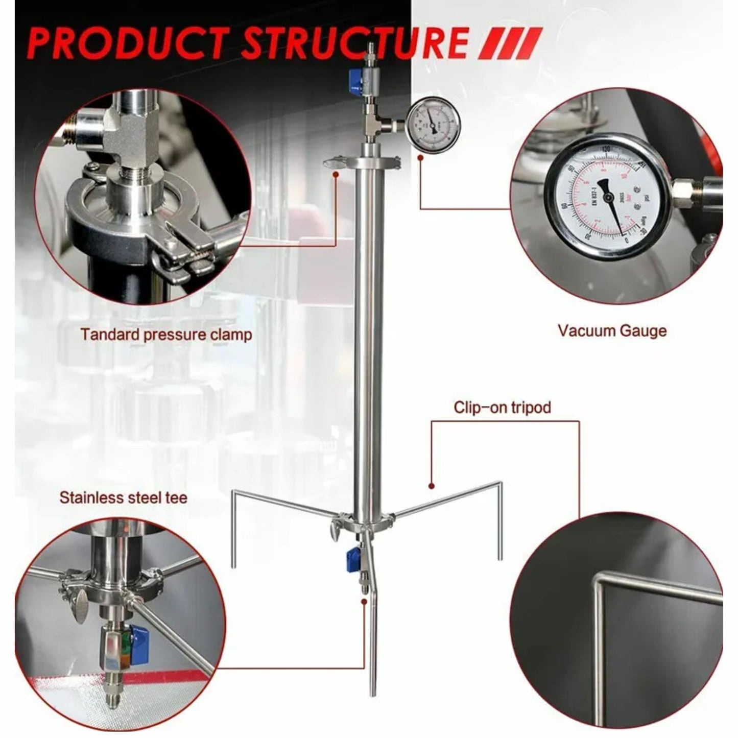 EXTRACTION TOOLS | 4 IN 1 90G TUBE BHO EXTRACTOR