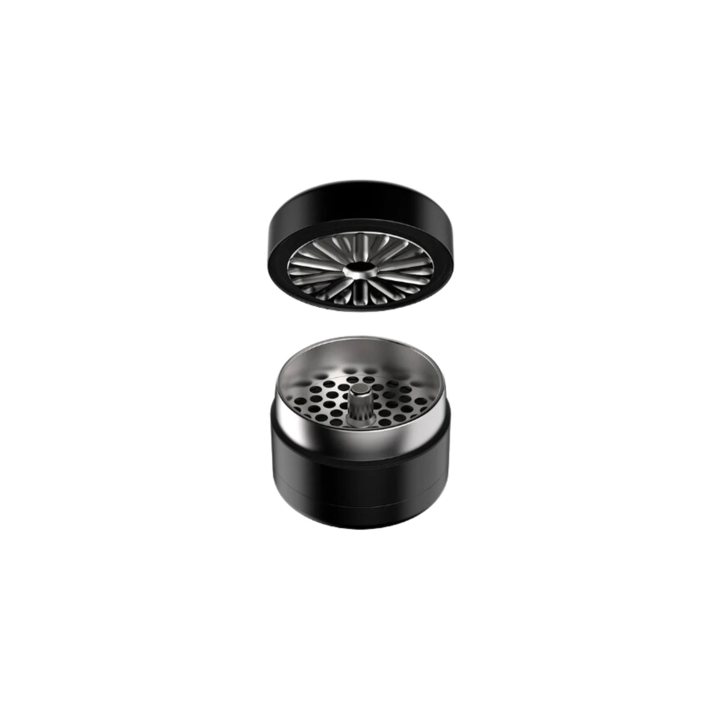 FLOWER MILL | NEXT GEN PREMIUM 2.5" STAINLESS SERIES - BLACK