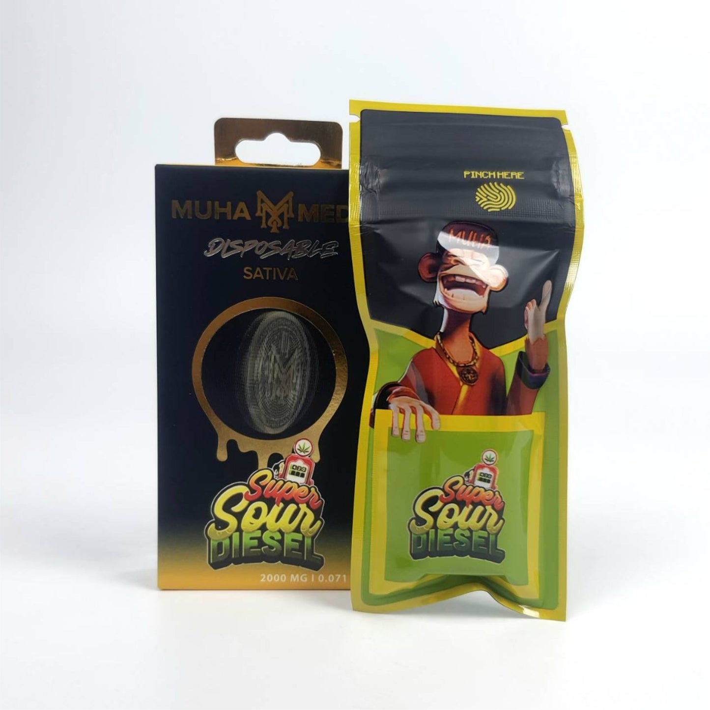 MUHA MEDS 2.0ML | SUPER SOUR DIESEL : SATIVA